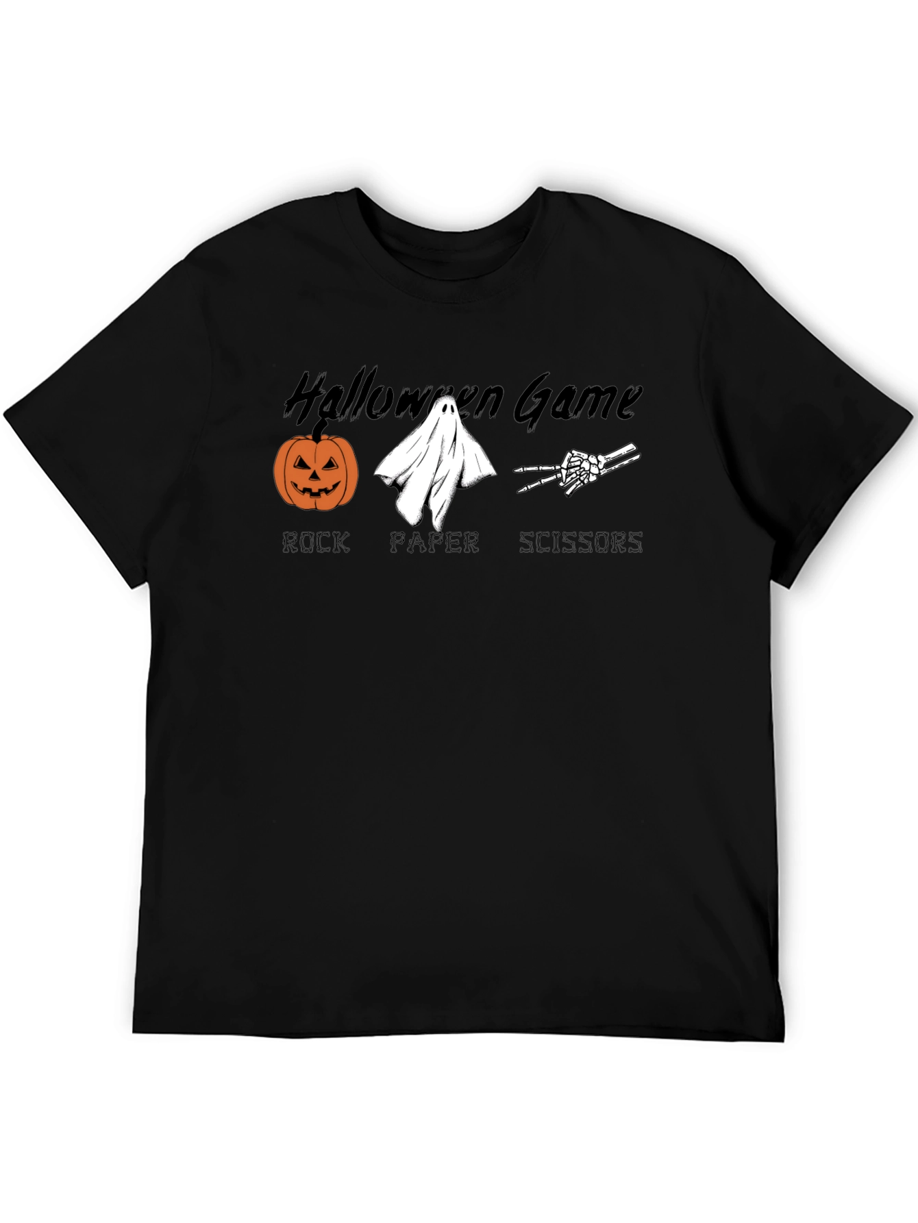Halloween Game Rock Paper Scissors T-Shirt