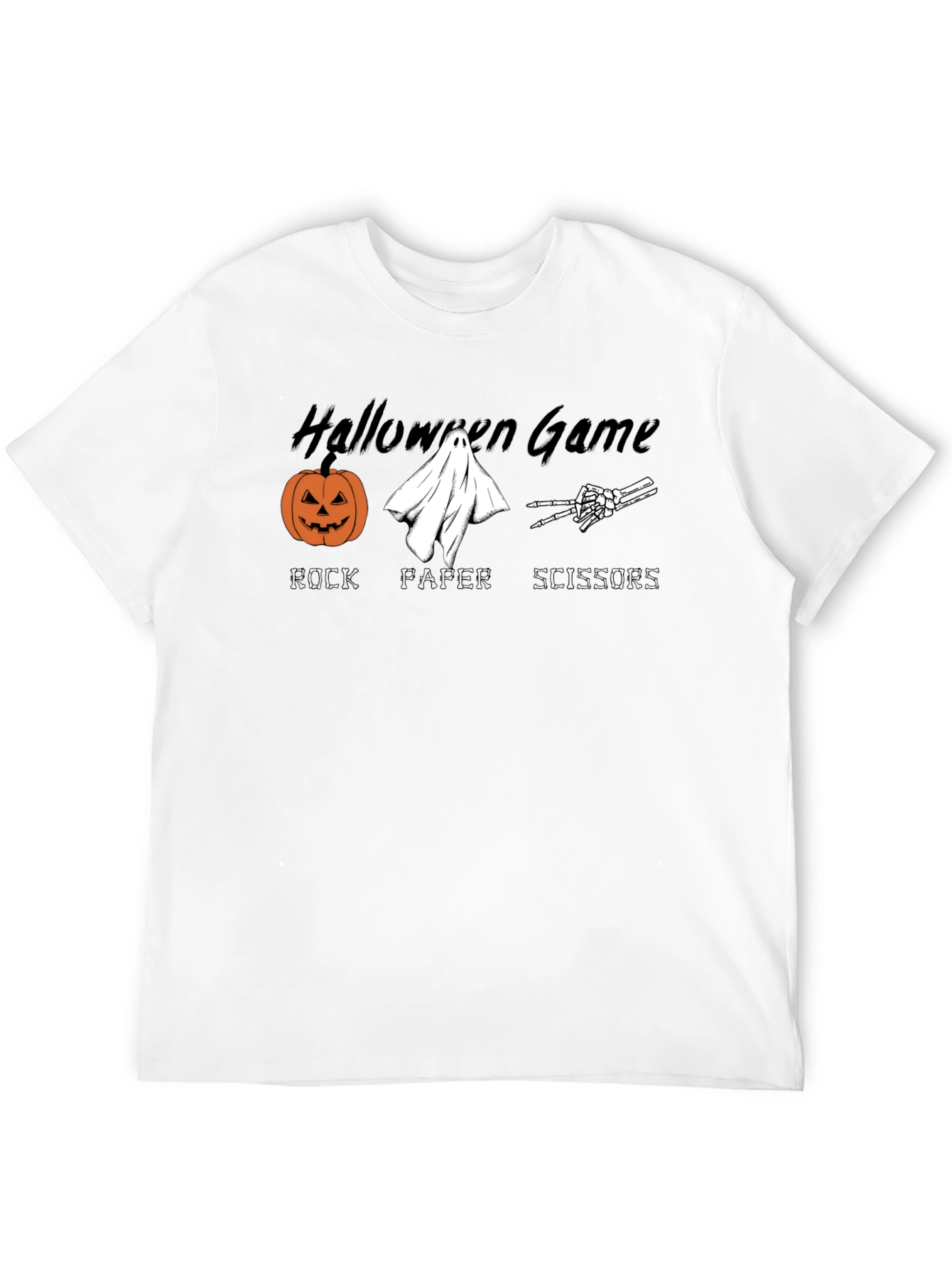 Halloween Game Rock Paper Scissors T-Shirt