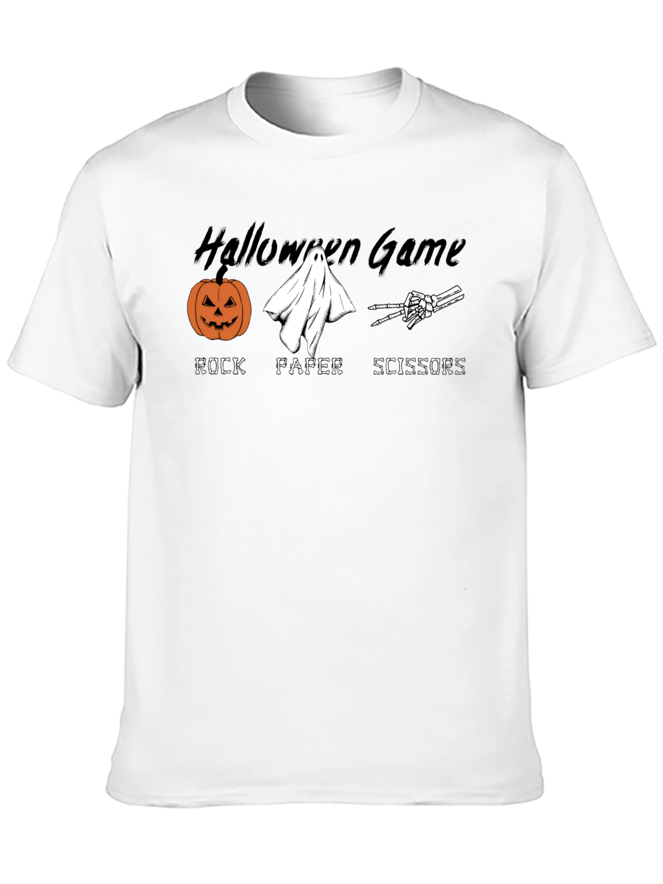 Halloween Game Rock Paper Scissors T-Shirt