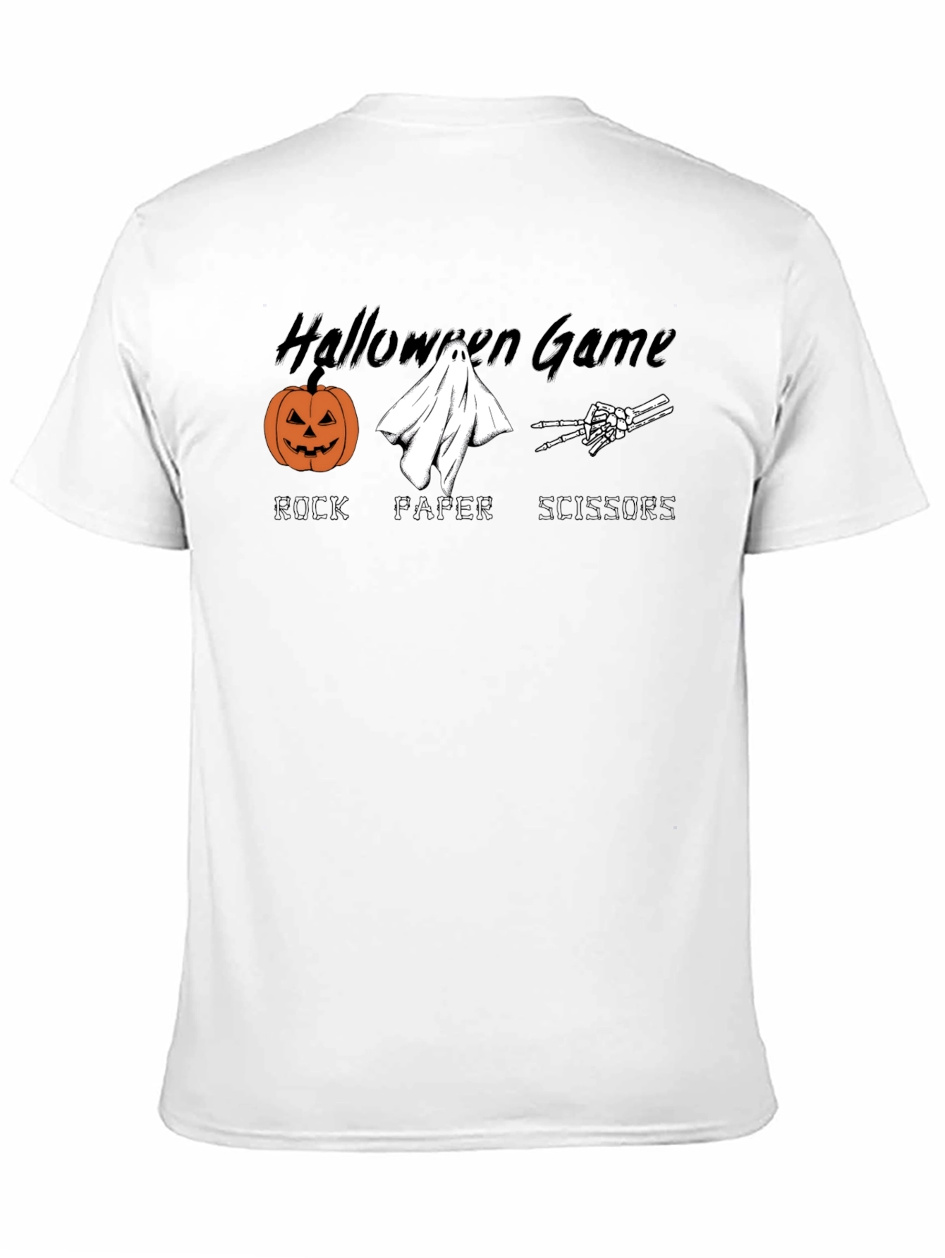 Halloween Game Rock Paper Scissors T-Shirt