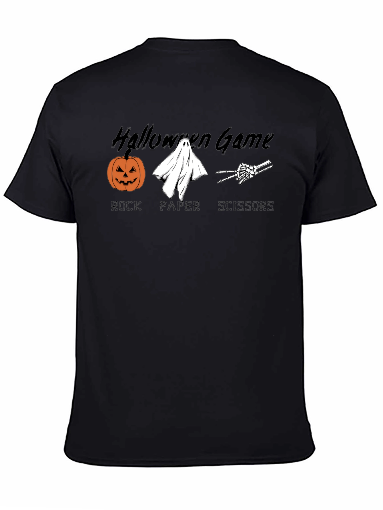 Halloween Game Rock Paper Scissors T-Shirt