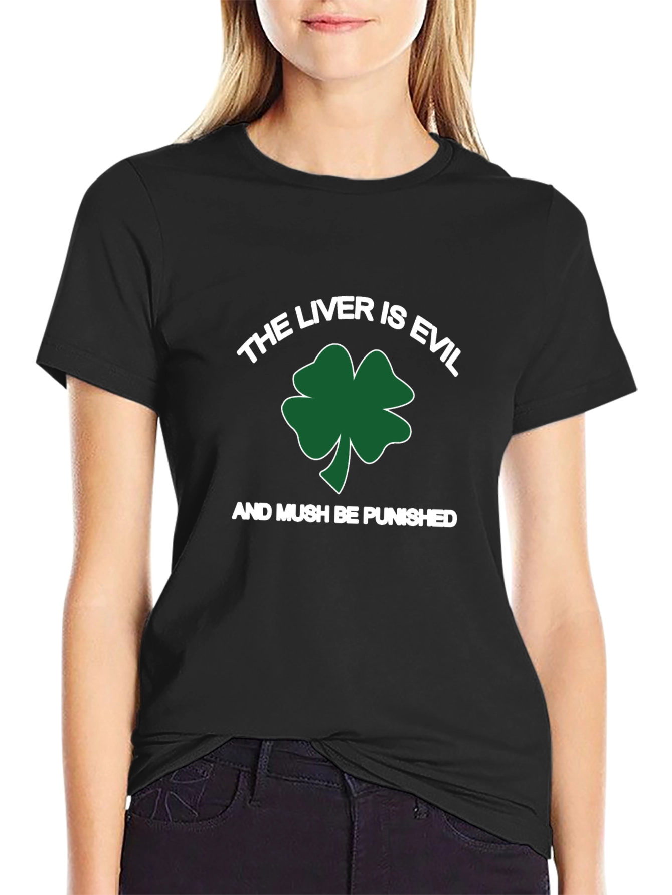 The Liver Is Evil Punished Graphic T-Shirt