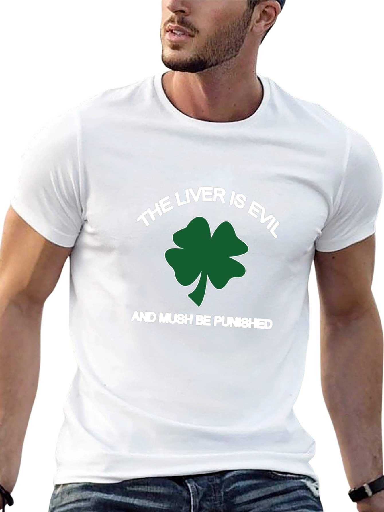 The Liver Is Evil Punished Graphic T-Shirt