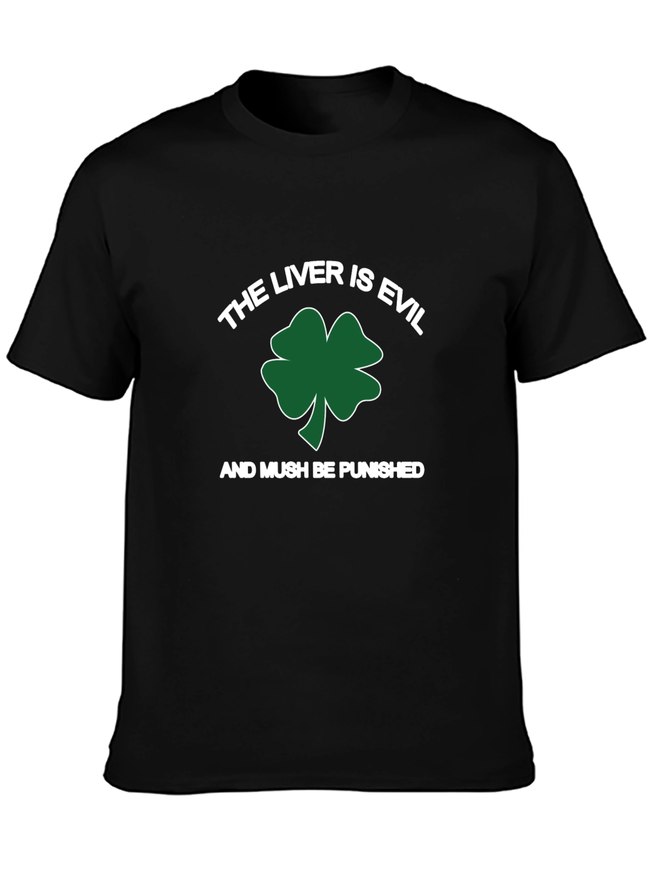The Liver Is Evil Punished Graphic T-Shirt