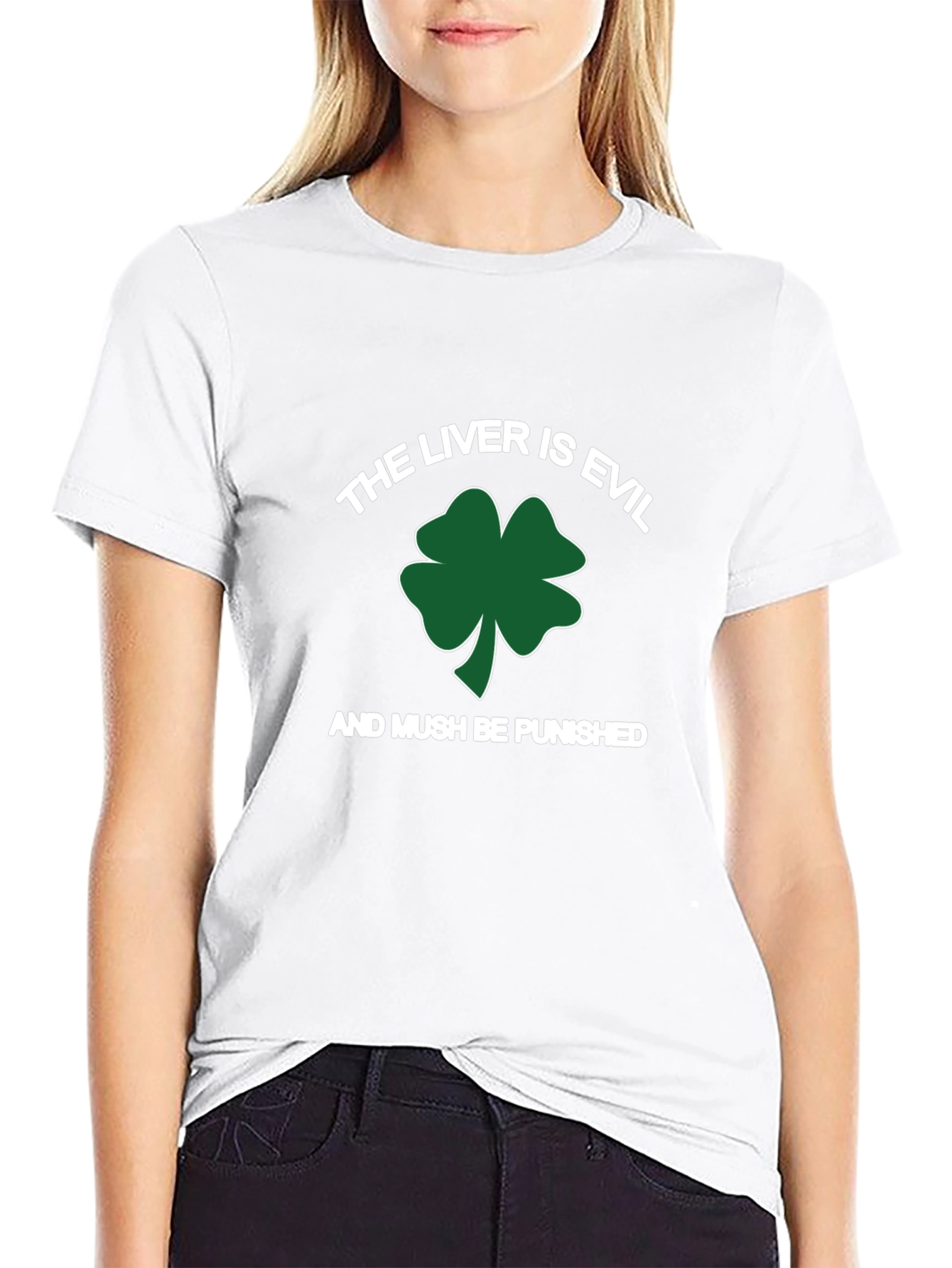 The Liver Is Evil Punished Graphic T-Shirt