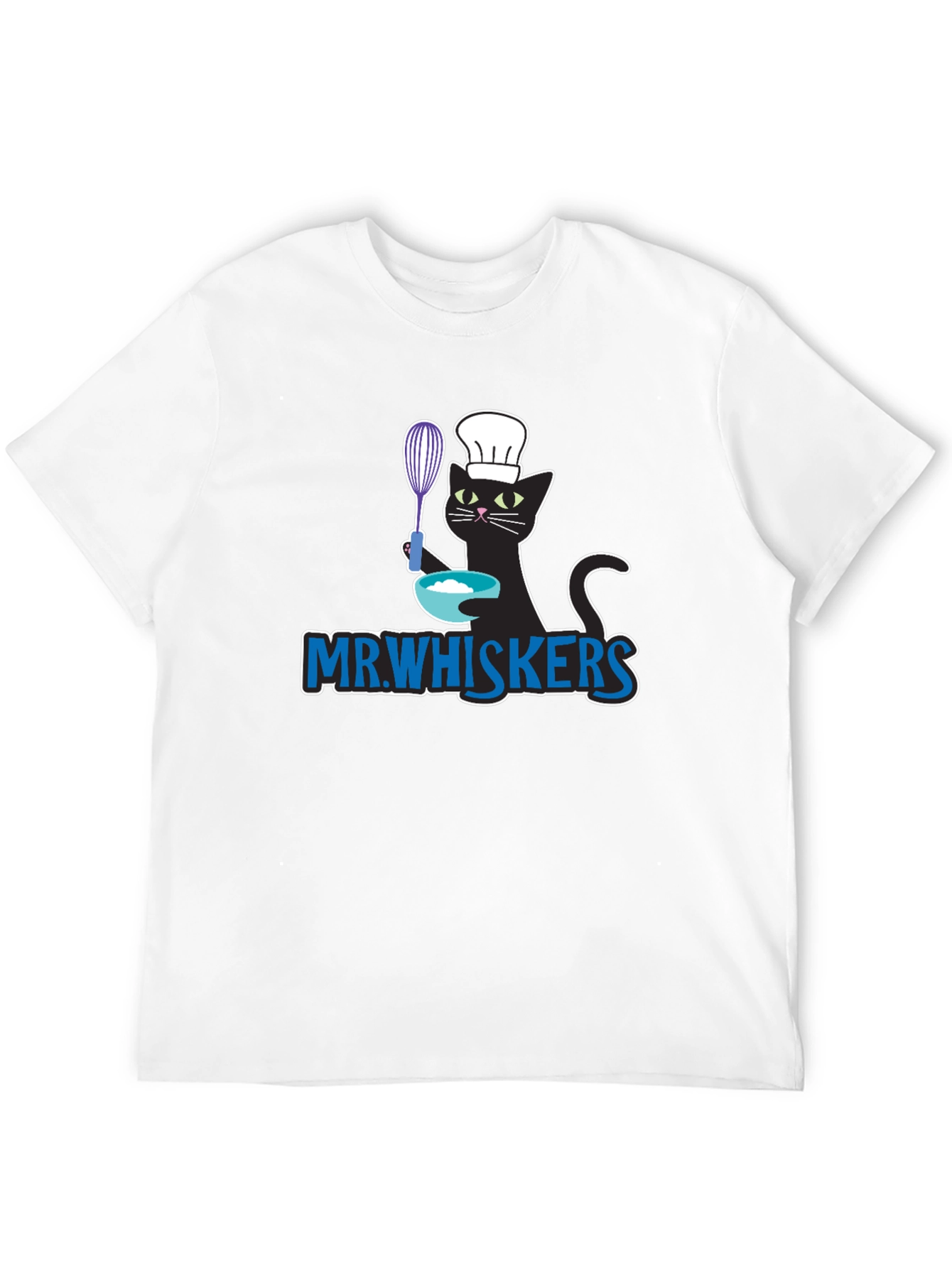 Mr. Whiskers Chef Cat T-Shirt