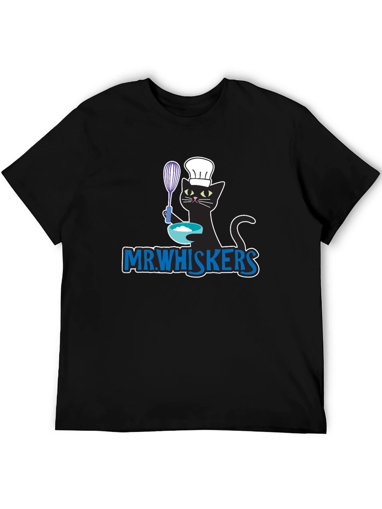 Mr. Whiskers Chef Cat T-Shirt
