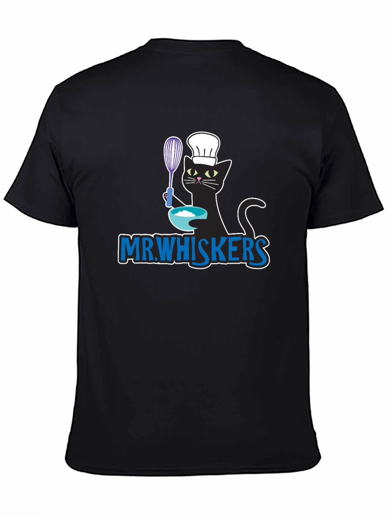 Mr. Whiskers Chef Cat T-Shirt