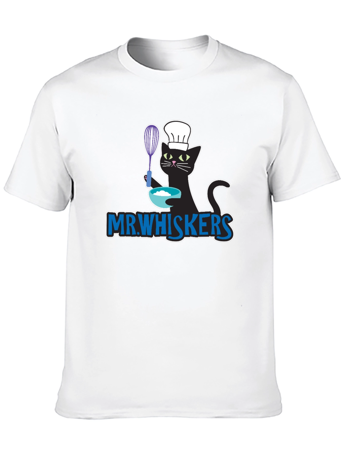 Mr. Whiskers Chef Cat T-Shirt