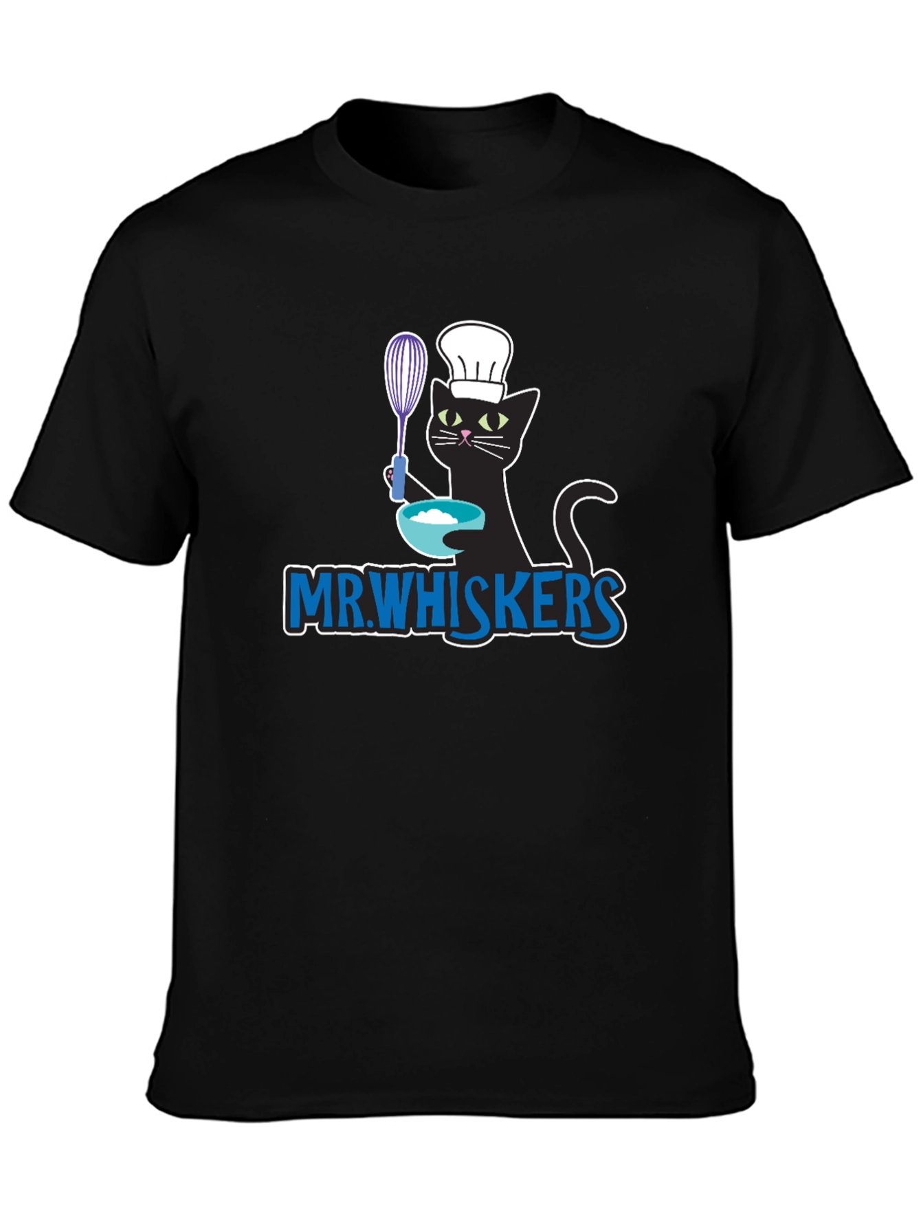 Mr. Whiskers Chef Cat T-Shirt