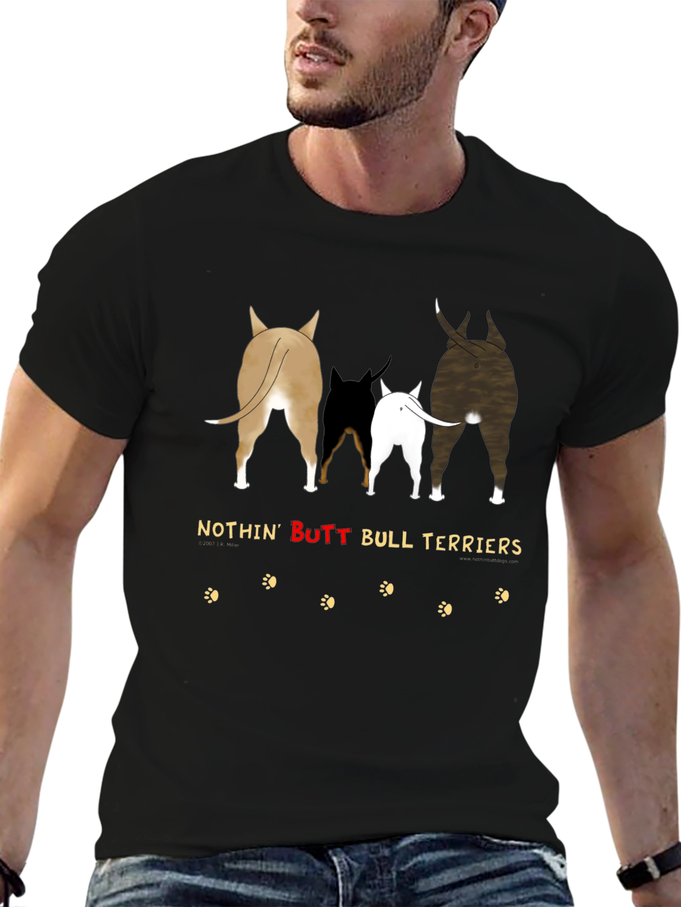 Nothin Butt Bull Terriers Graphic Tee