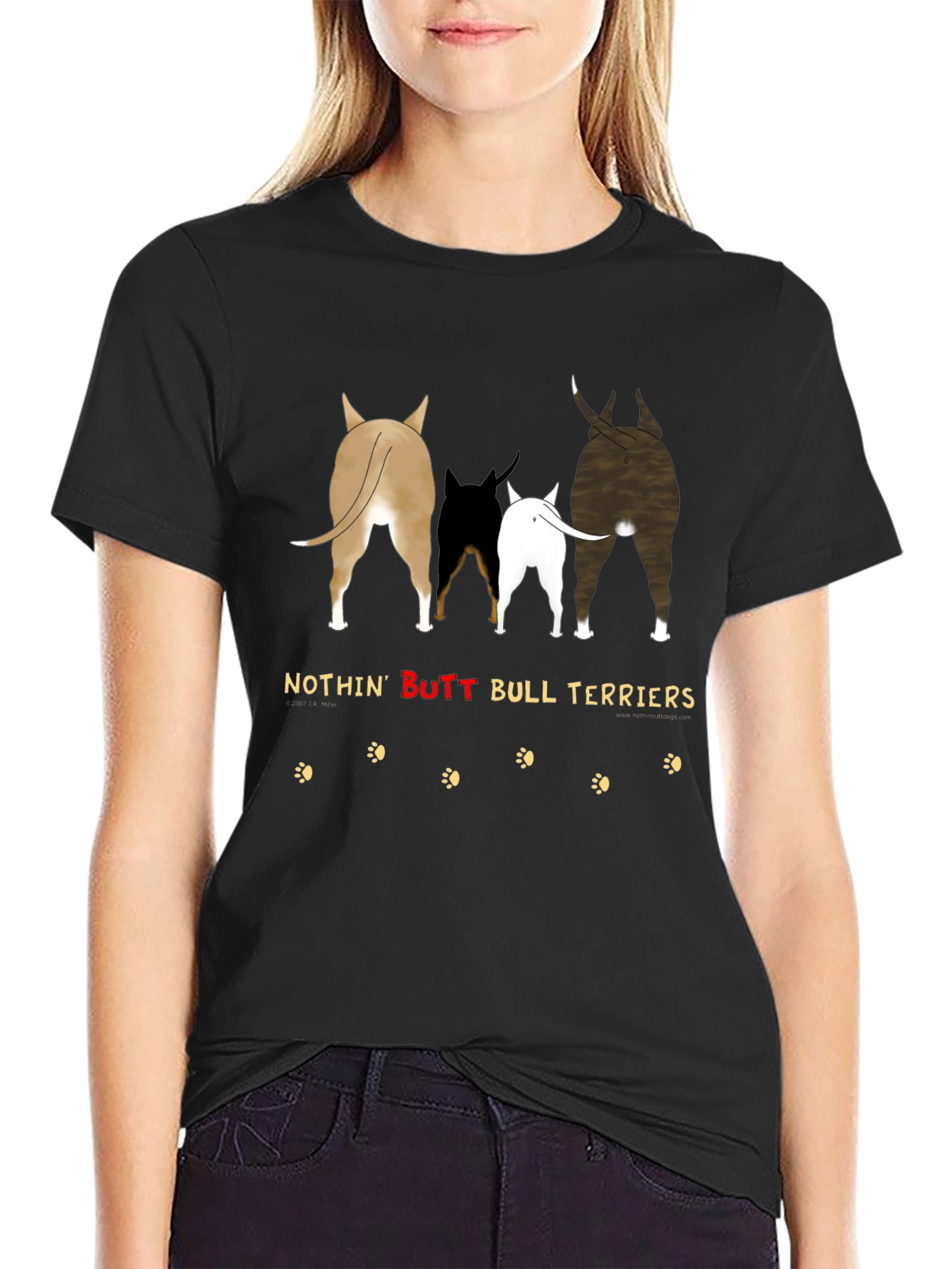 Nothin Butt Bull Terriers Graphic Tee