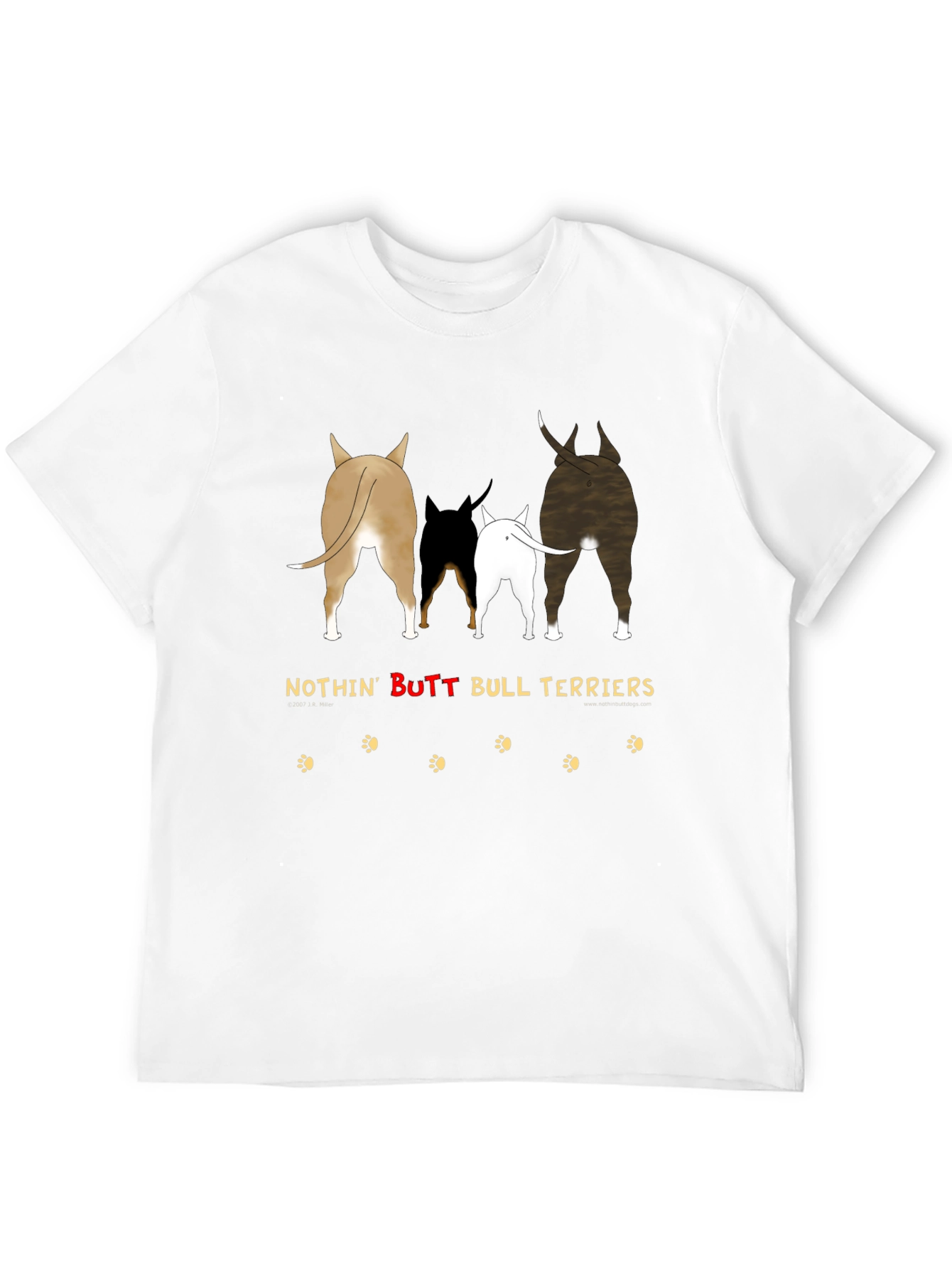 Nothin Butt Bull Terriers Graphic Tee
