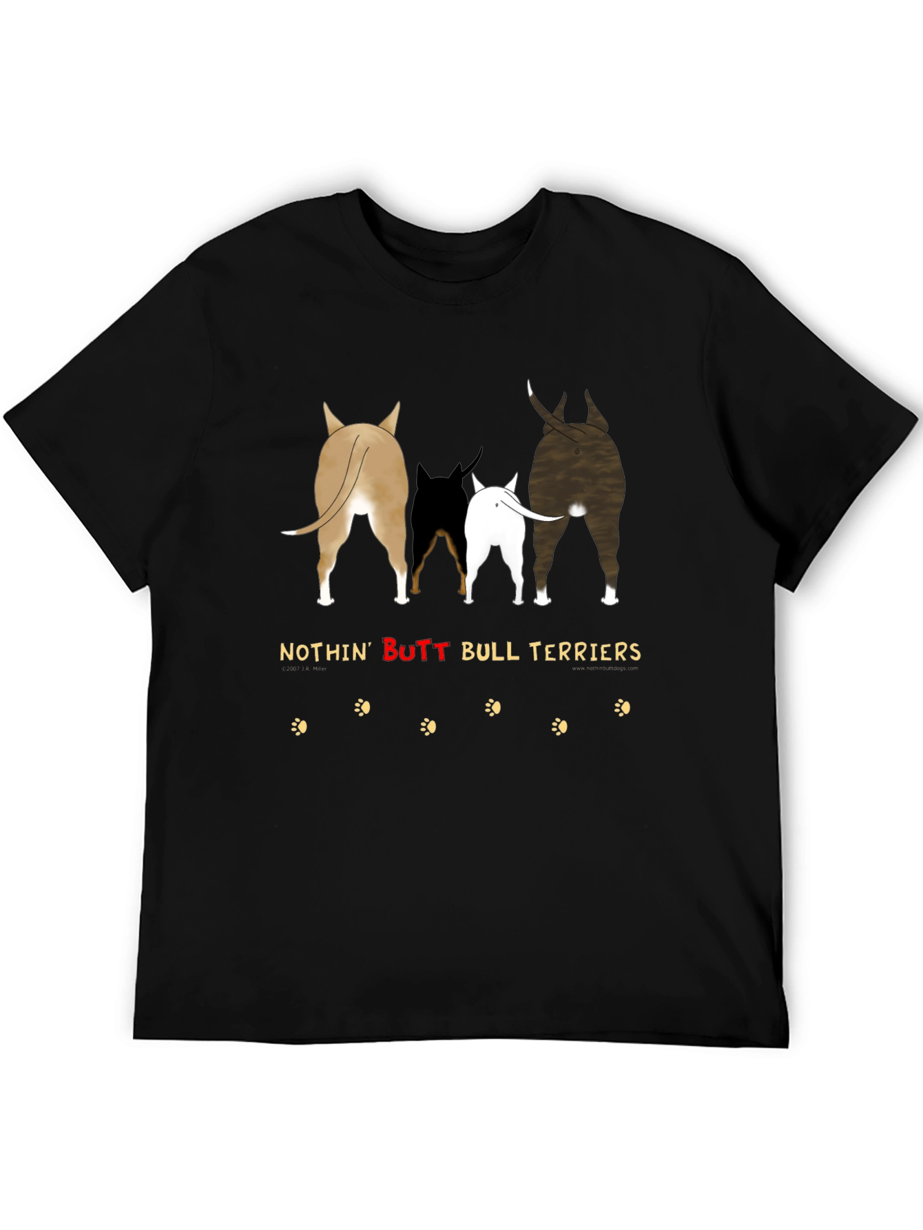 Nothin Butt Bull Terriers Graphic Tee