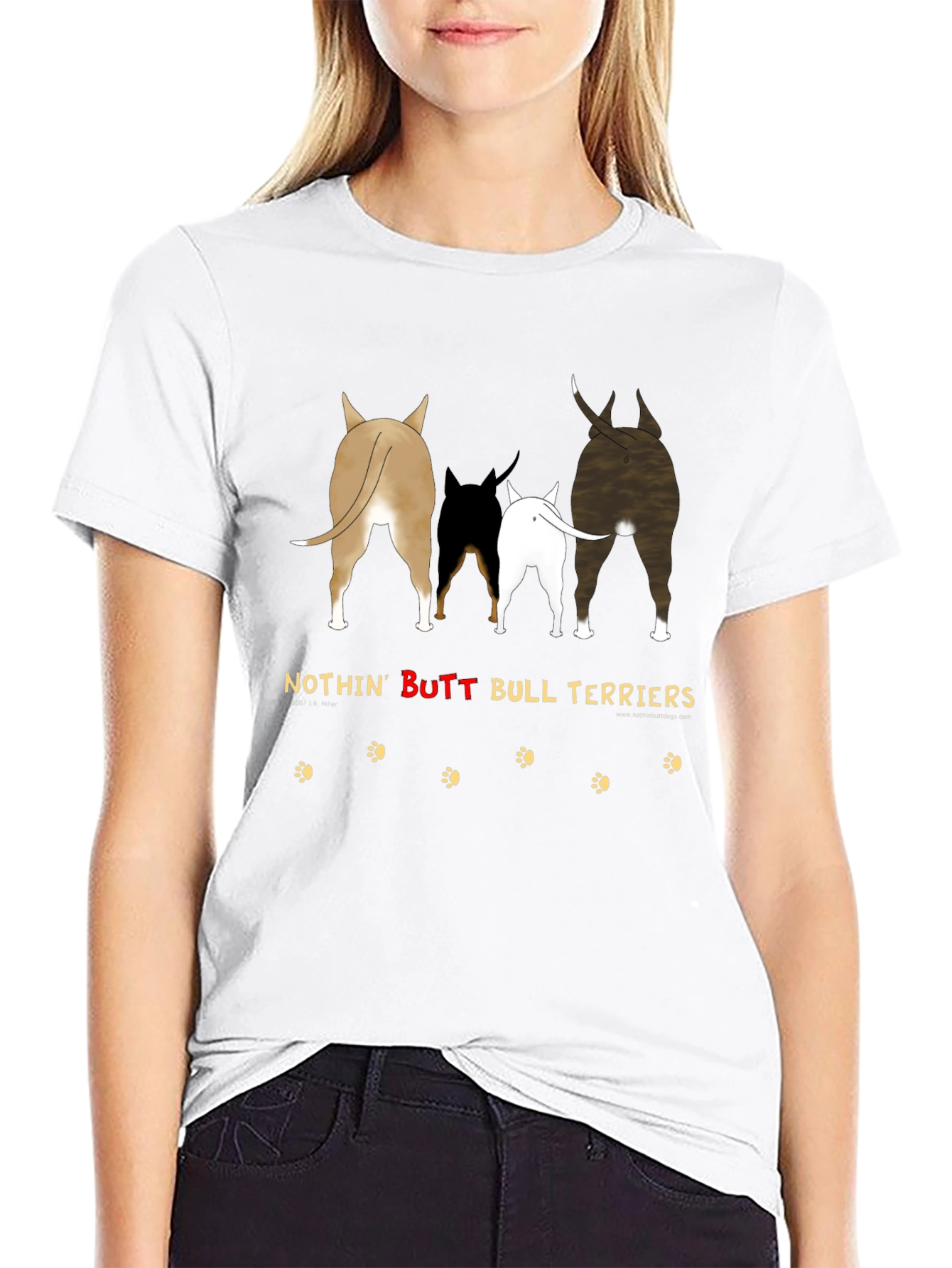 Nothin Butt Bull Terriers Graphic Tee