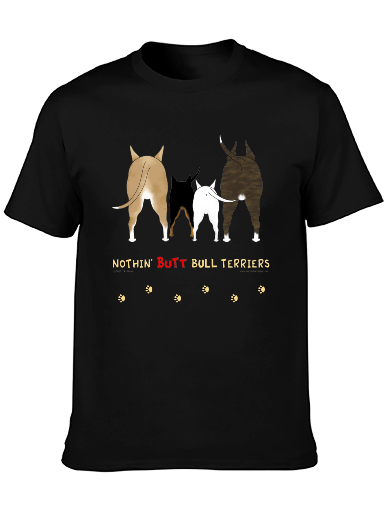 Nothin Butt Bull Terriers Graphic Tee