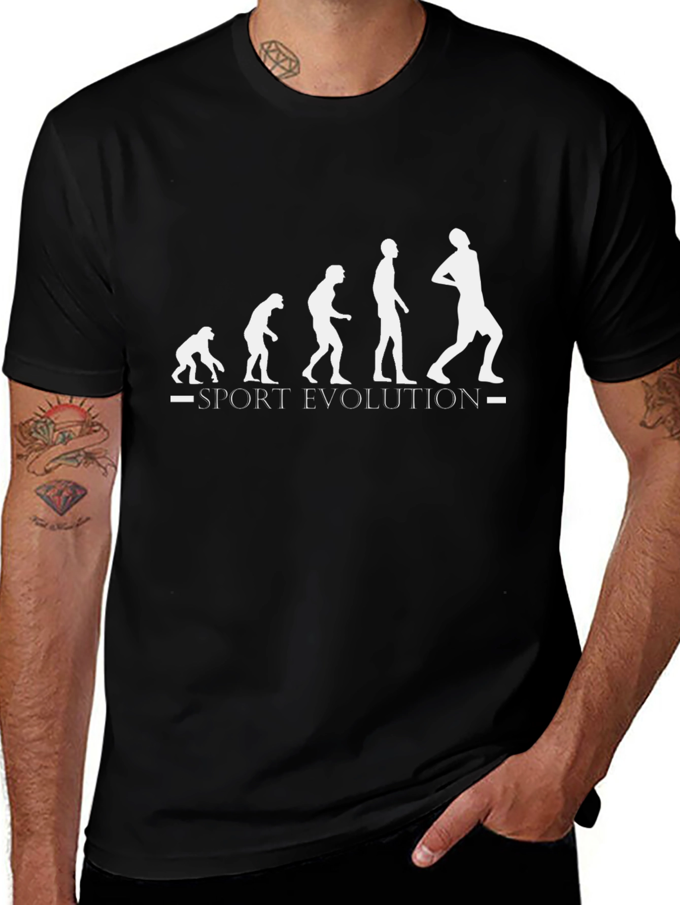 Sport Evolution Black T-Shirt