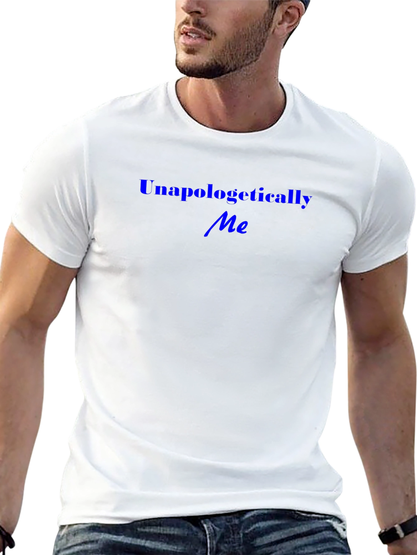 Unapologetically Me Black Graphic Tee