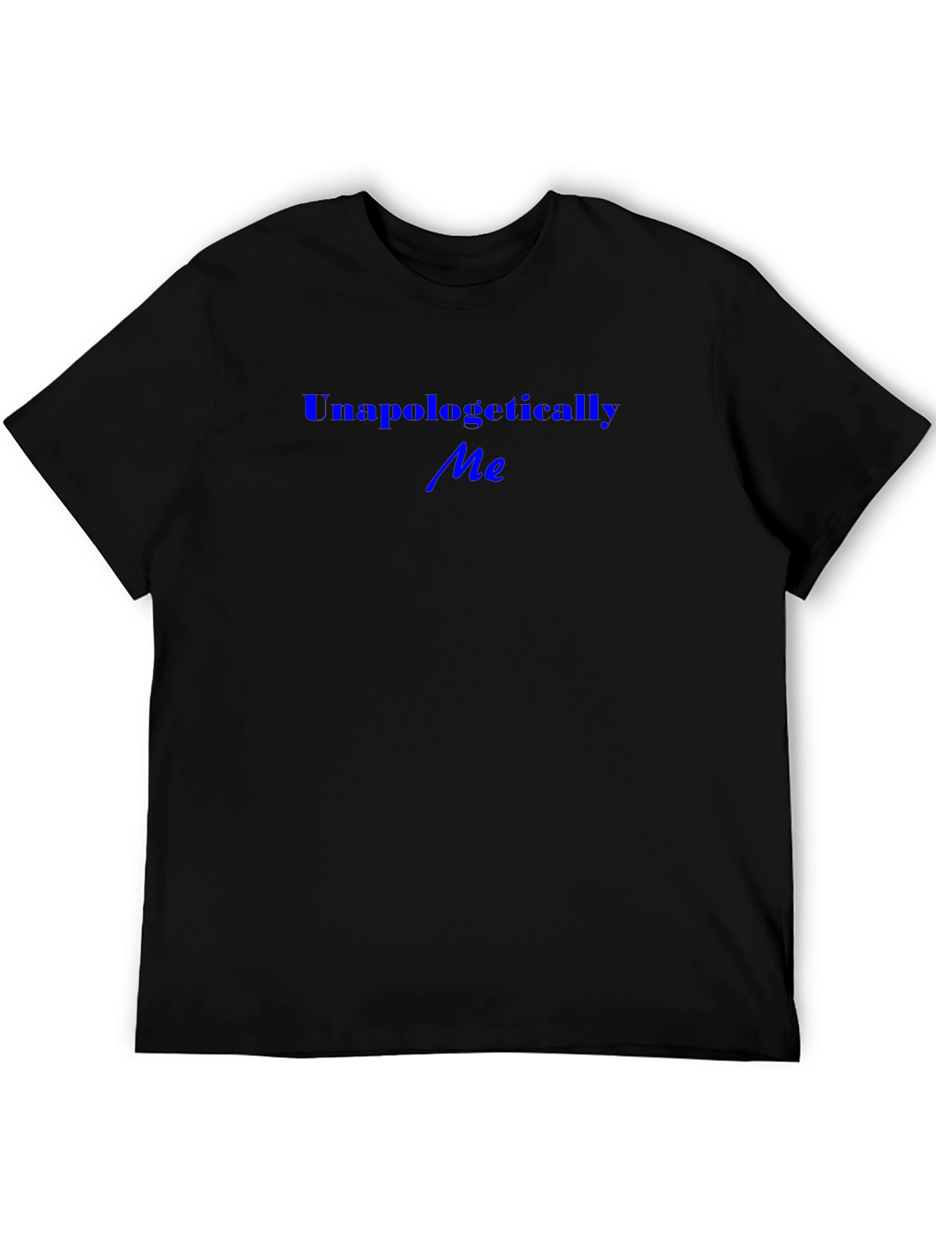 Unapologetically Me Black Graphic Tee