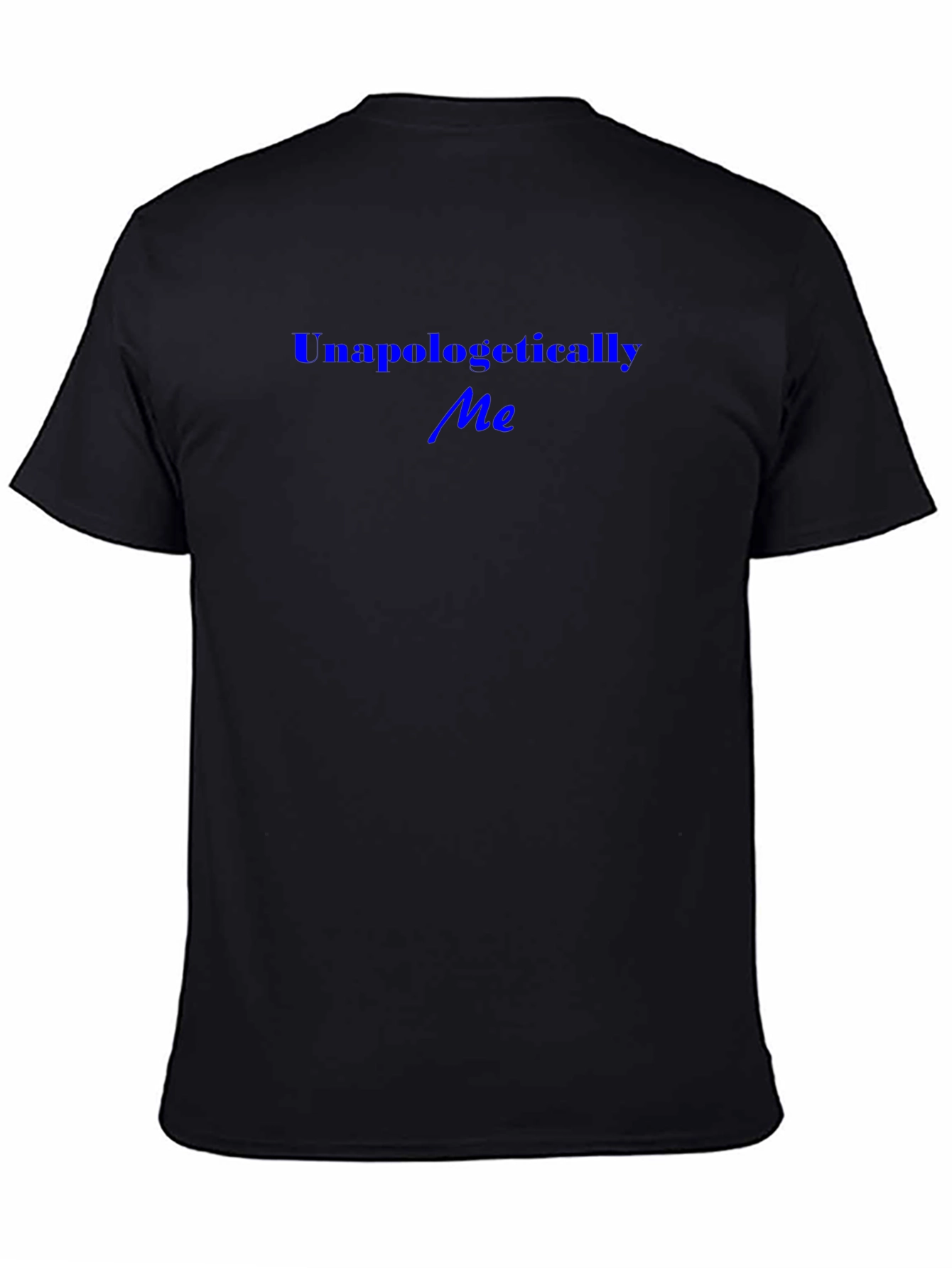 Unapologetically Me Black Graphic Tee