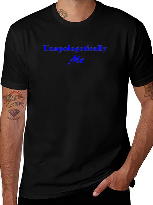 Unapologetically Me Black Graphic Tee