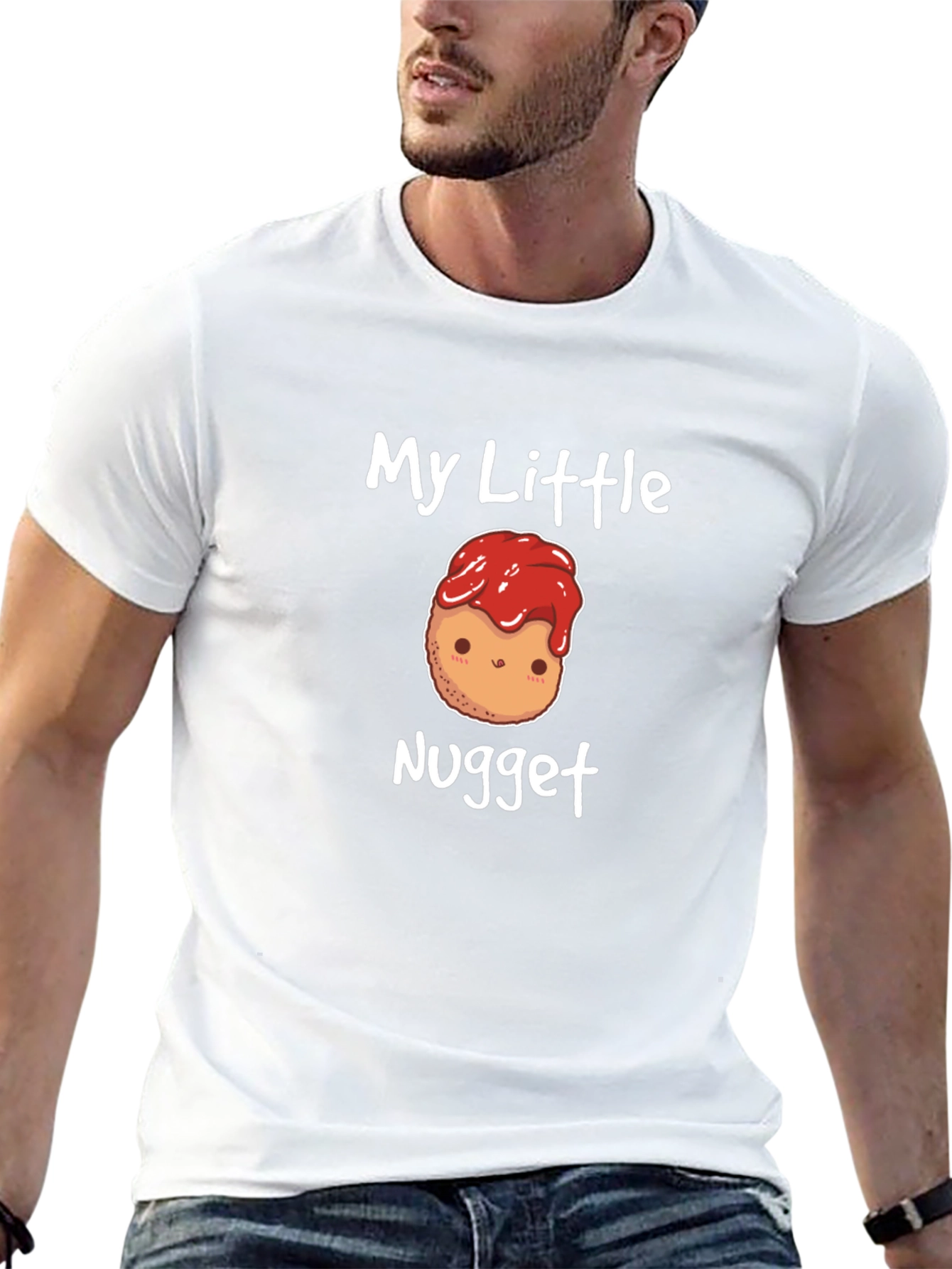 My Little Nugget T-Shirt - Funny Foodie Tee