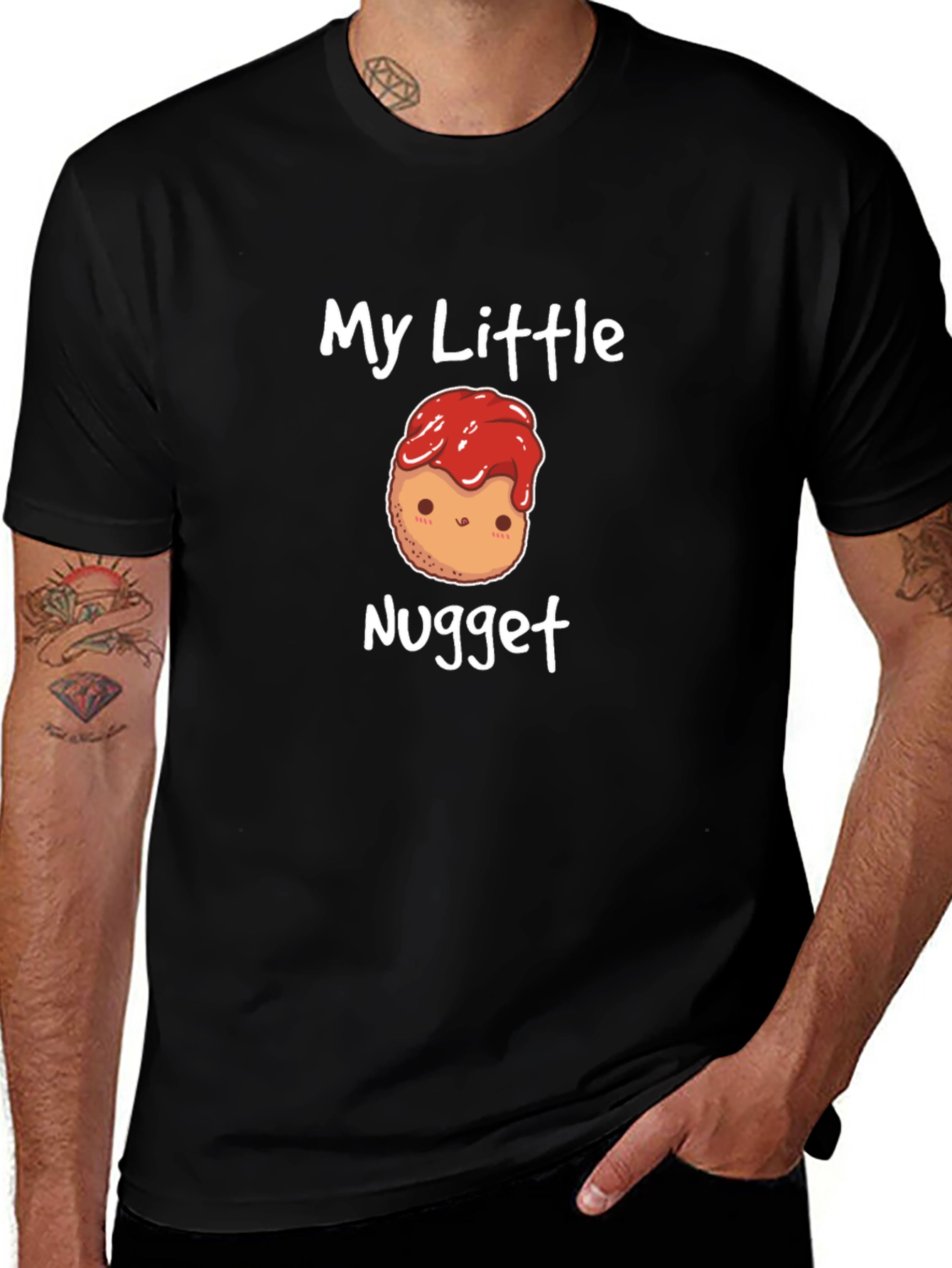My Little Nugget T-Shirt - Funny Foodie Tee