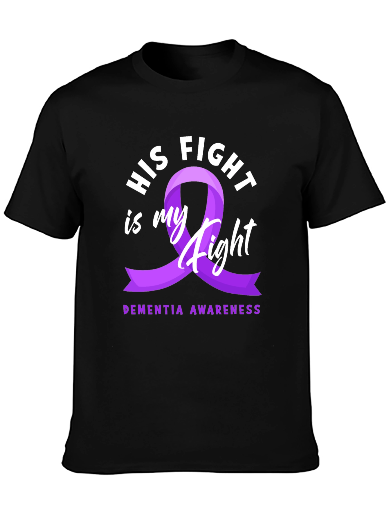 Dementia Awareness Ribbon T-Shirt