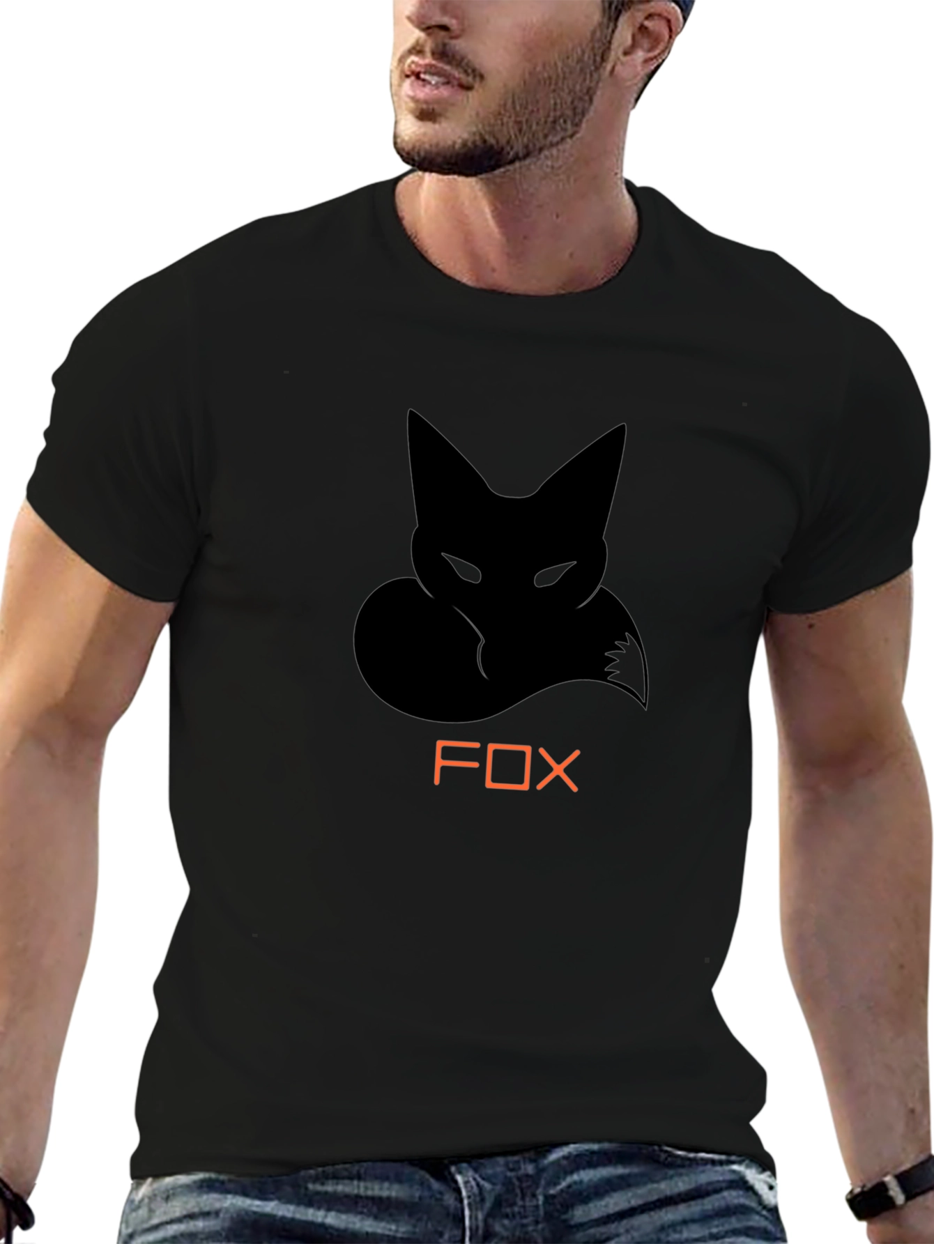 Fox Graphic Tee - Modern Style