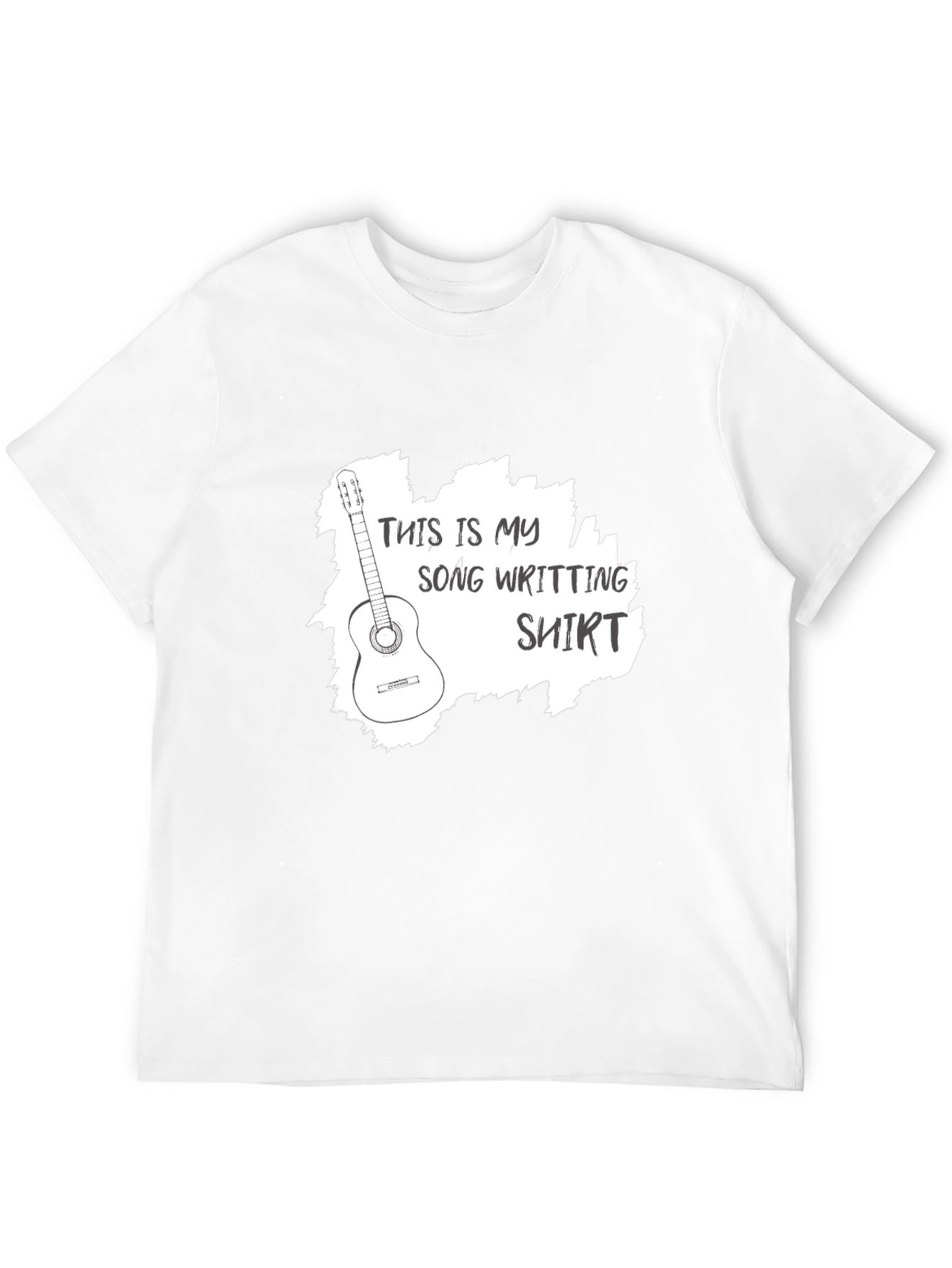 Songwriting T-Shirt - Guitar Design