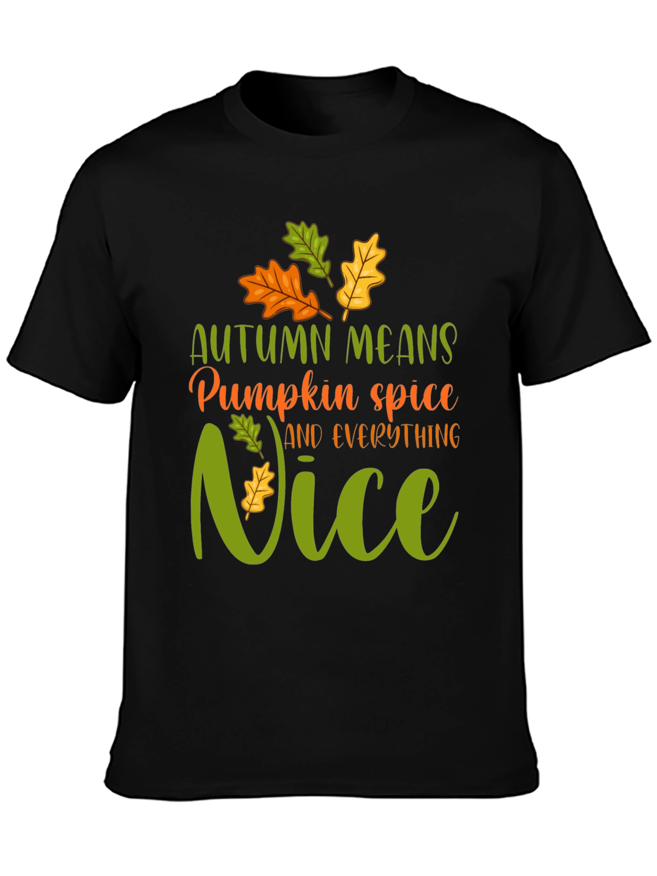 Autumn Means Pumpkin Spice T-Shirt