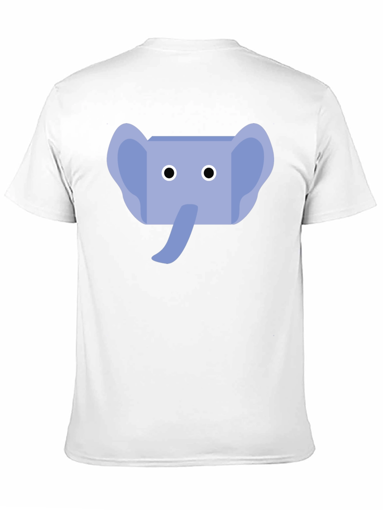 Elephant Graphic Tee - Black Cotton Shirt