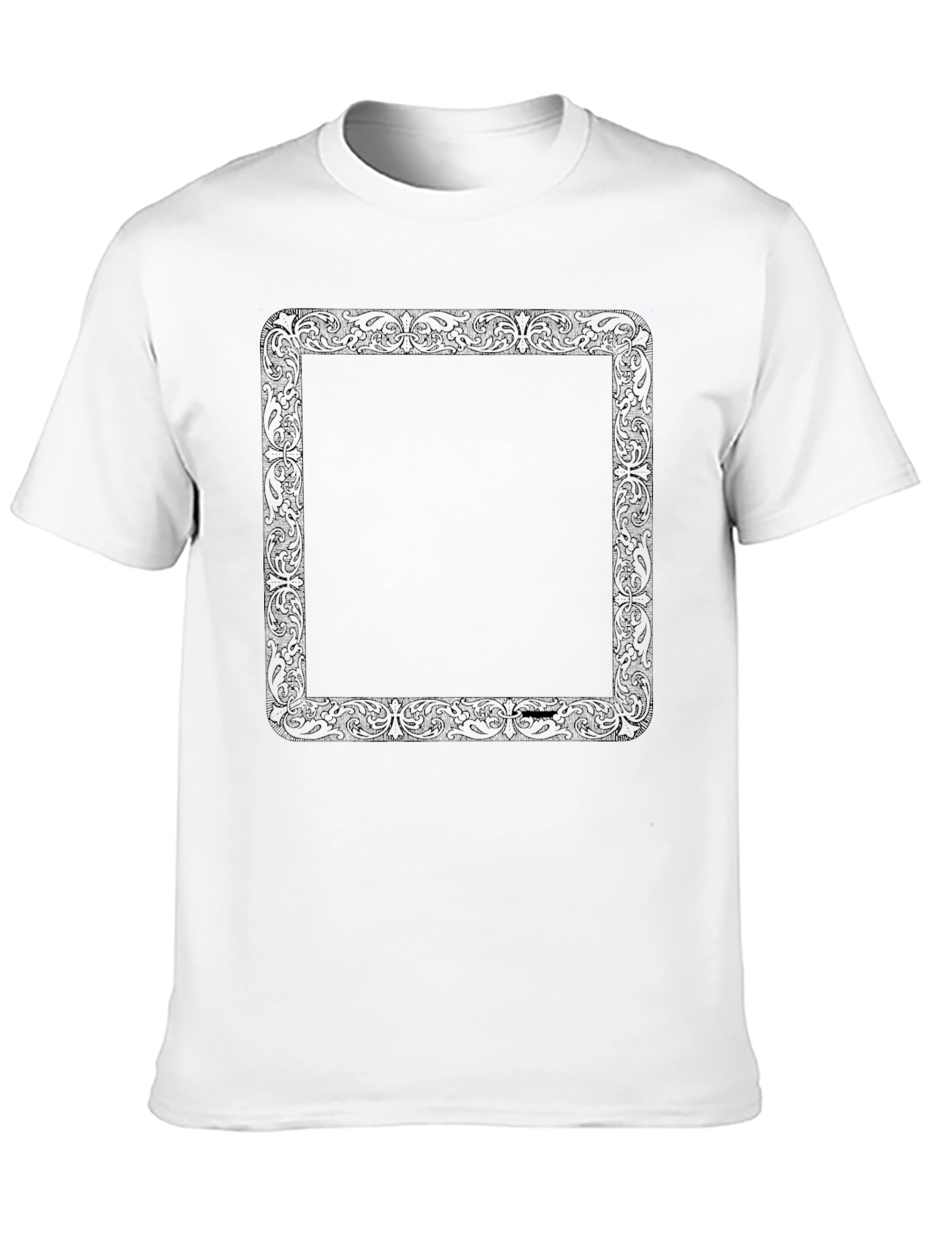 Elegant Framed Graphic Tee - Stylish & Unique