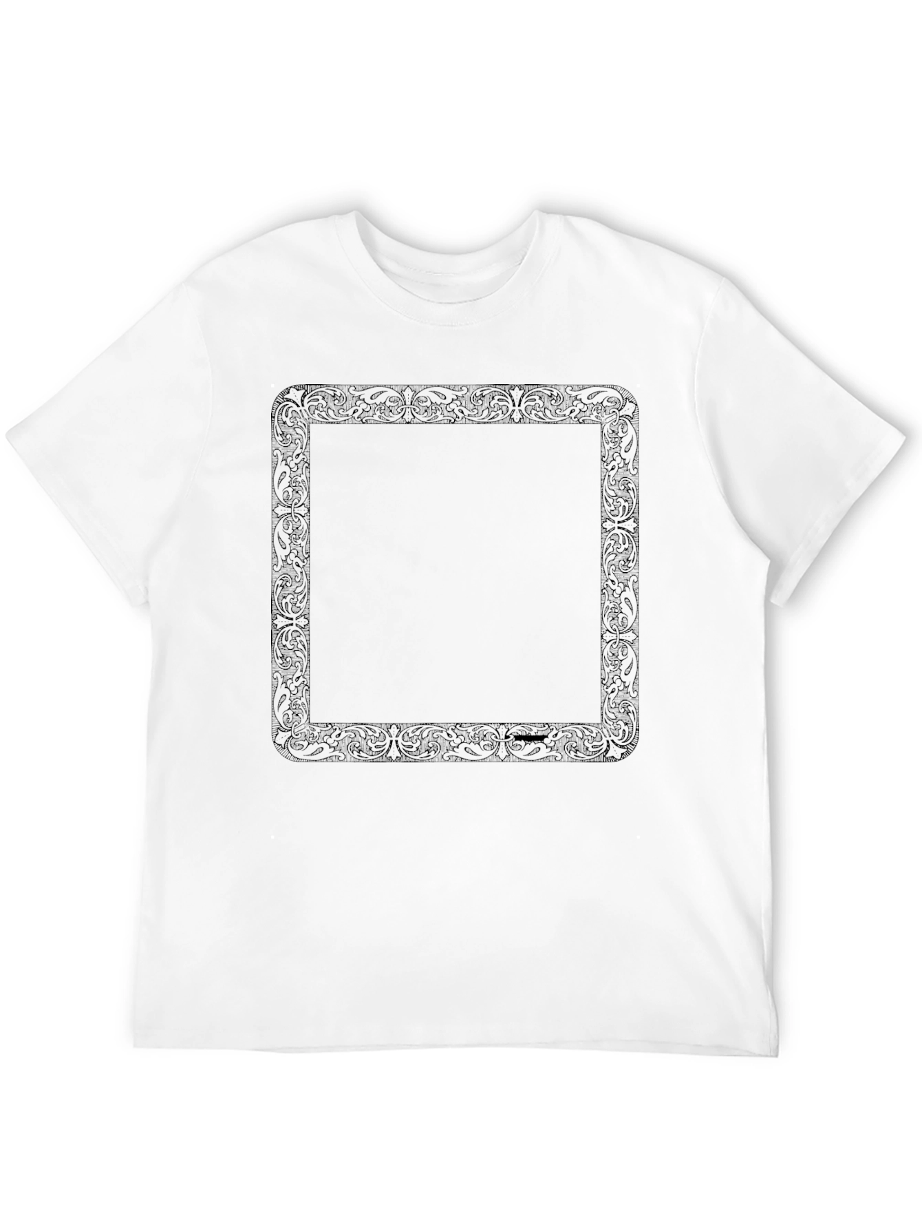 Elegant Framed Graphic Tee - Stylish & Unique