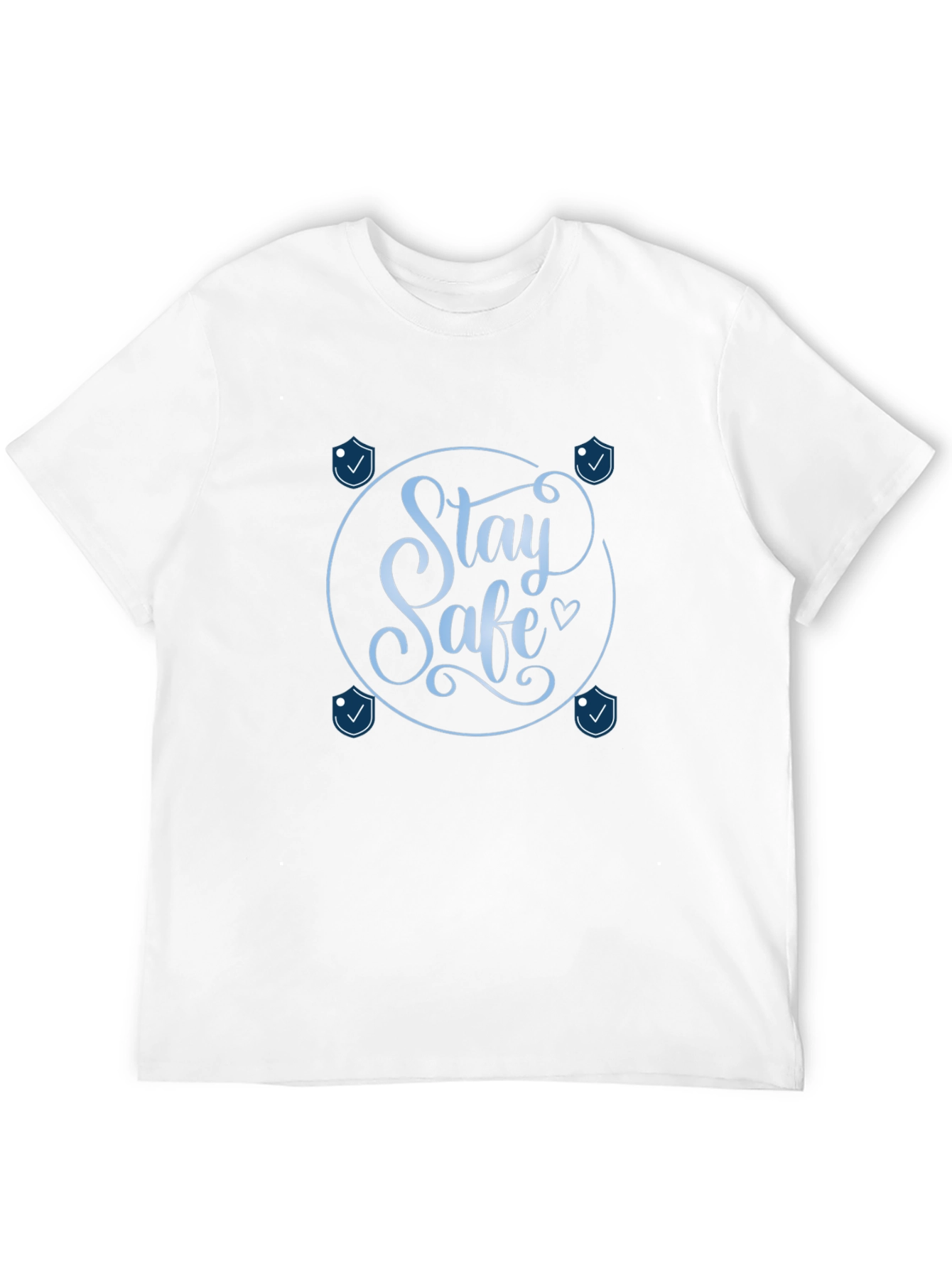 Stay Safe Graphic Tee - Stylish Protection