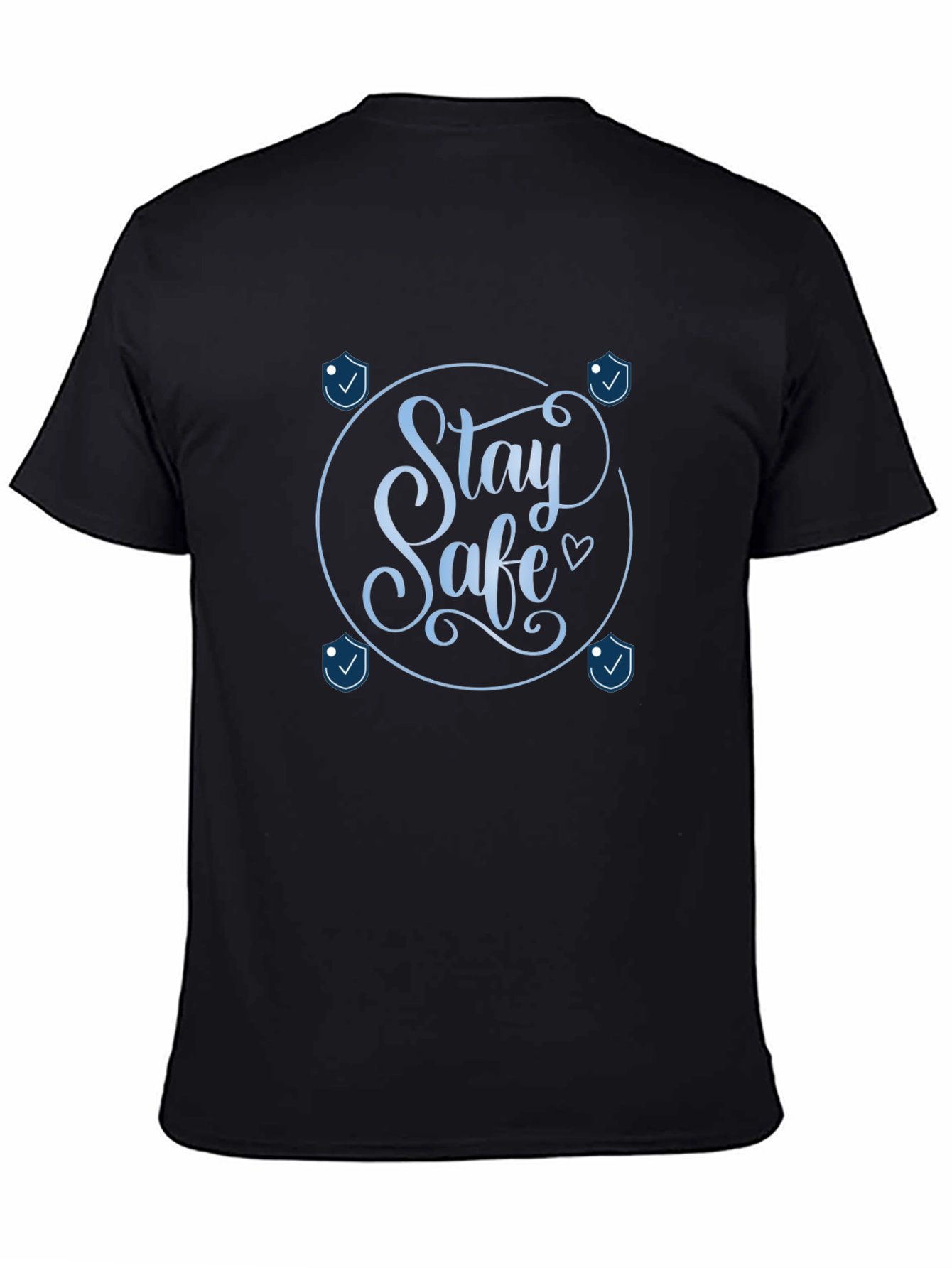 Stay Safe Graphic Tee - Stylish Protection