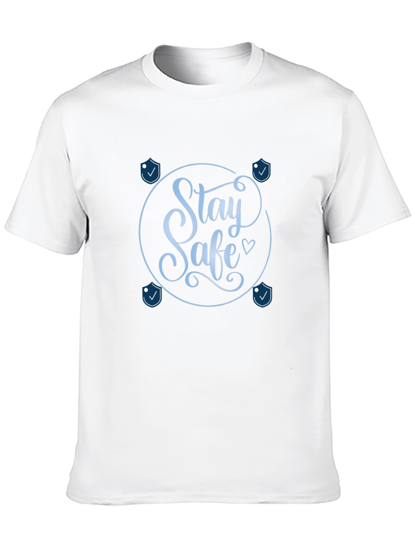 Stay Safe Graphic Tee - Stylish Protection
