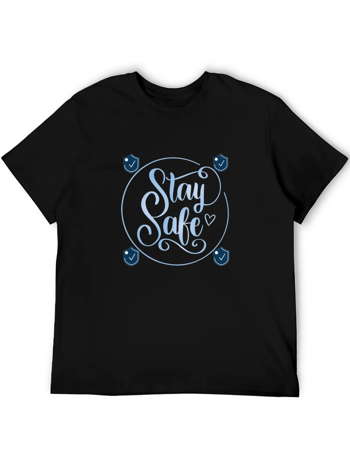Stay Safe Graphic Tee - Stylish Protection