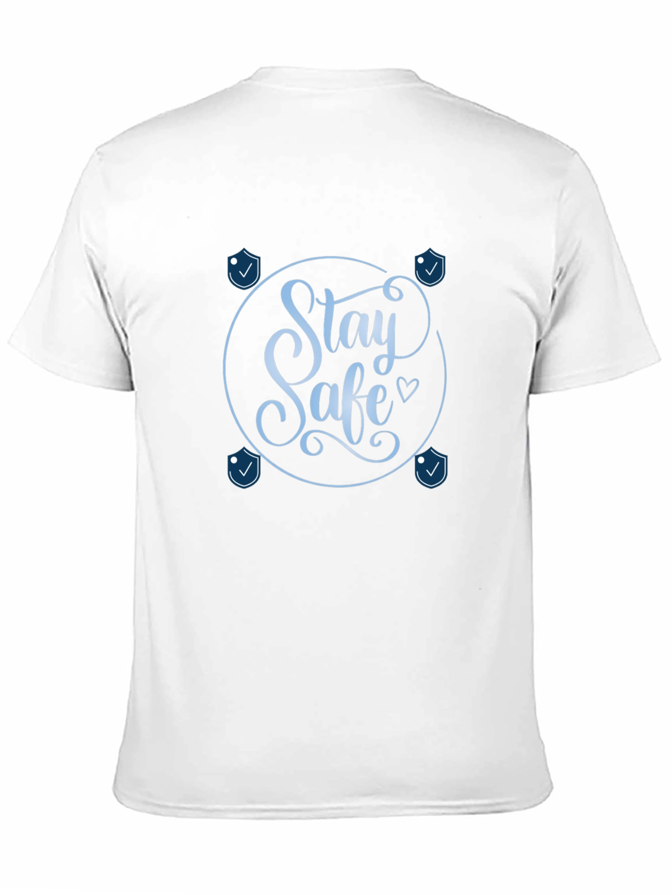 Stay Safe Graphic Tee - Stylish Protection
