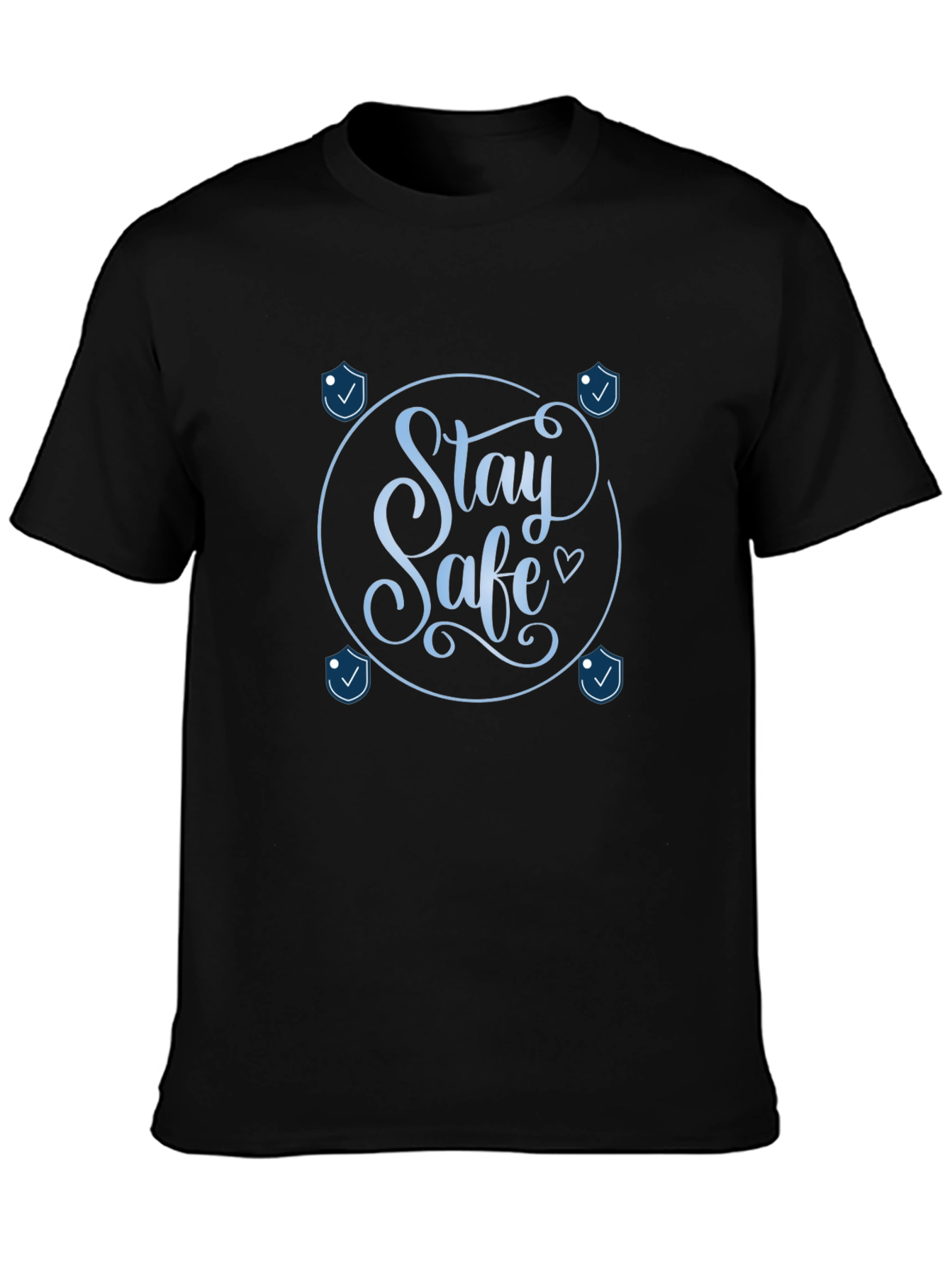 Stay Safe Graphic Tee - Stylish Protection
