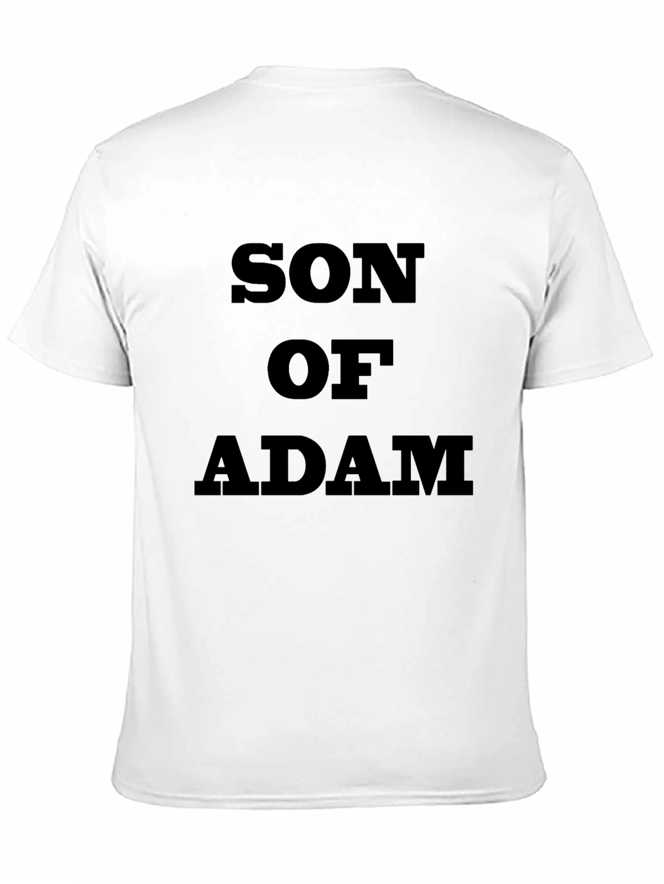 Son of Adam Graphic Tee - Bold Statement Shirt