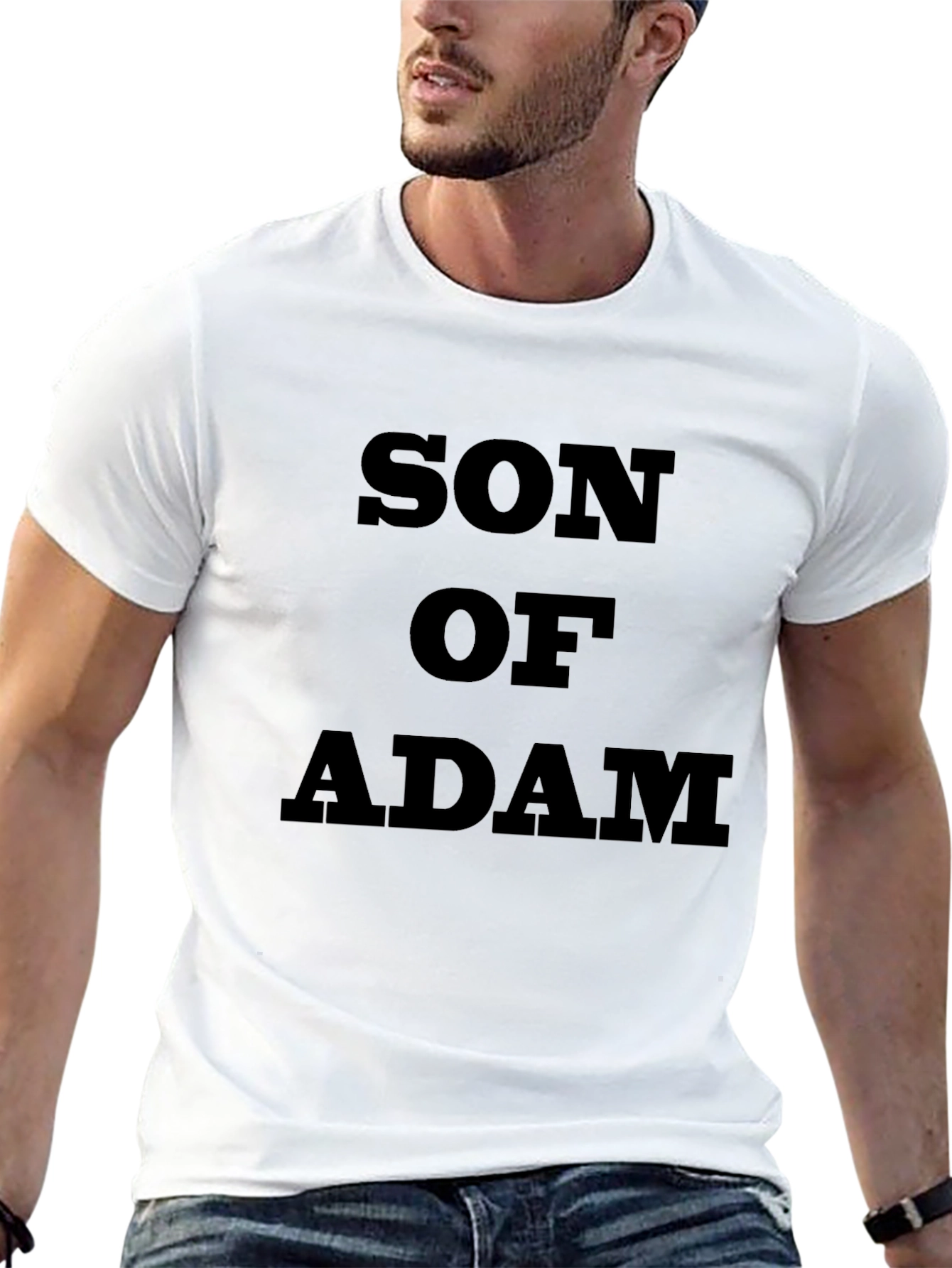Son of Adam Graphic Tee - Bold Statement Shirt
