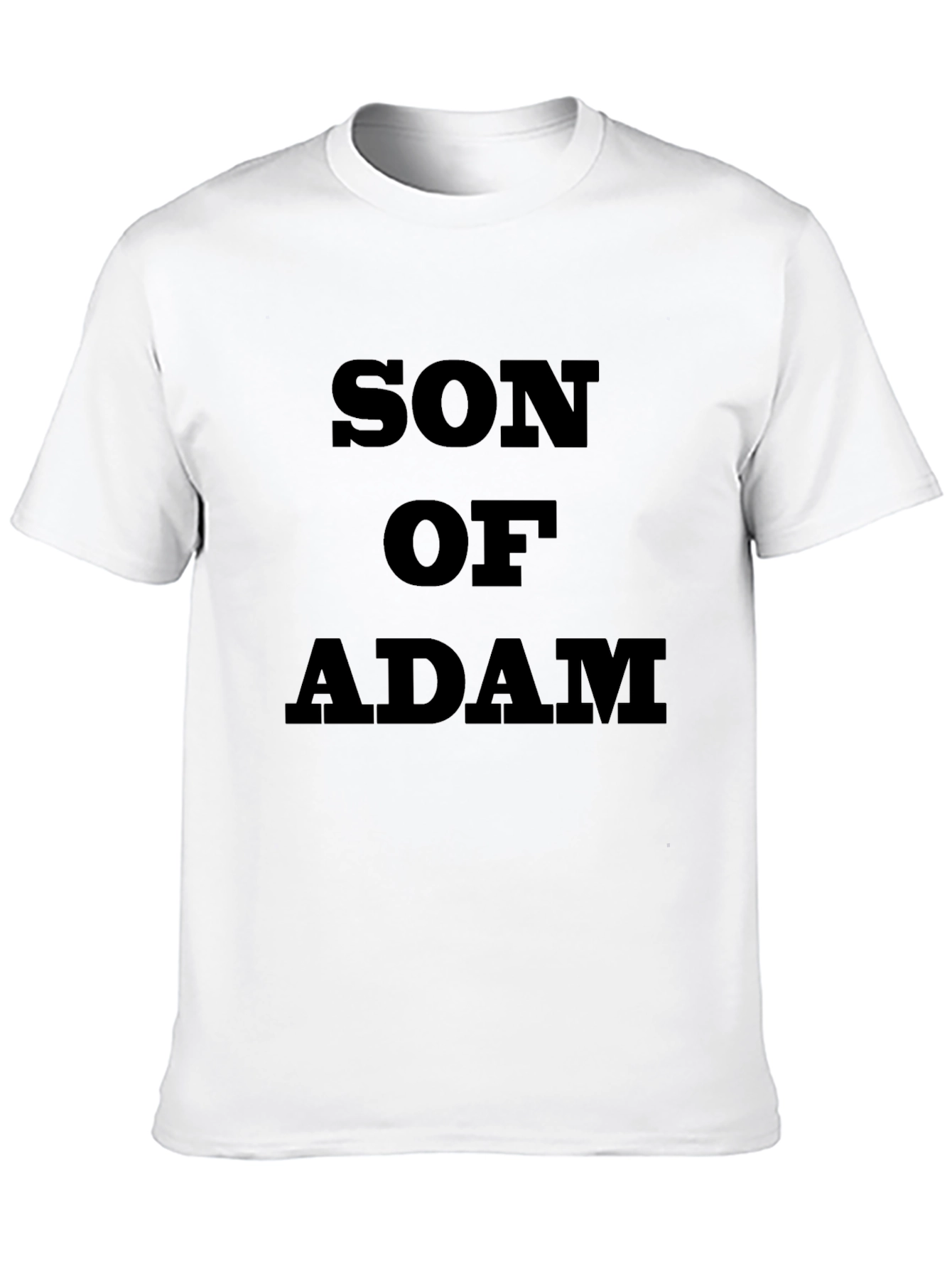 Son of Adam Graphic Tee - Bold Statement Shirt