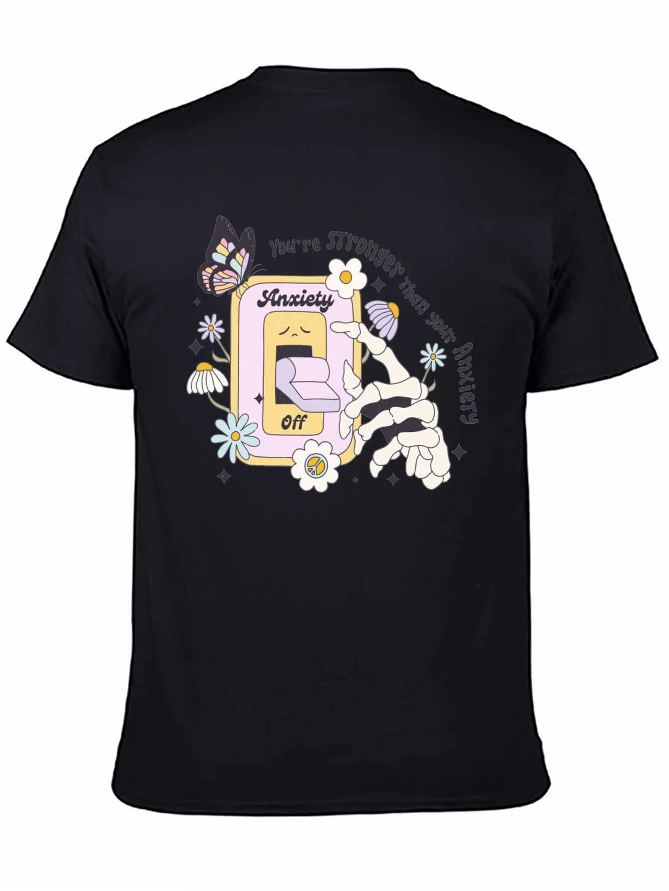 Anxiety Switch Off Graphic Tee