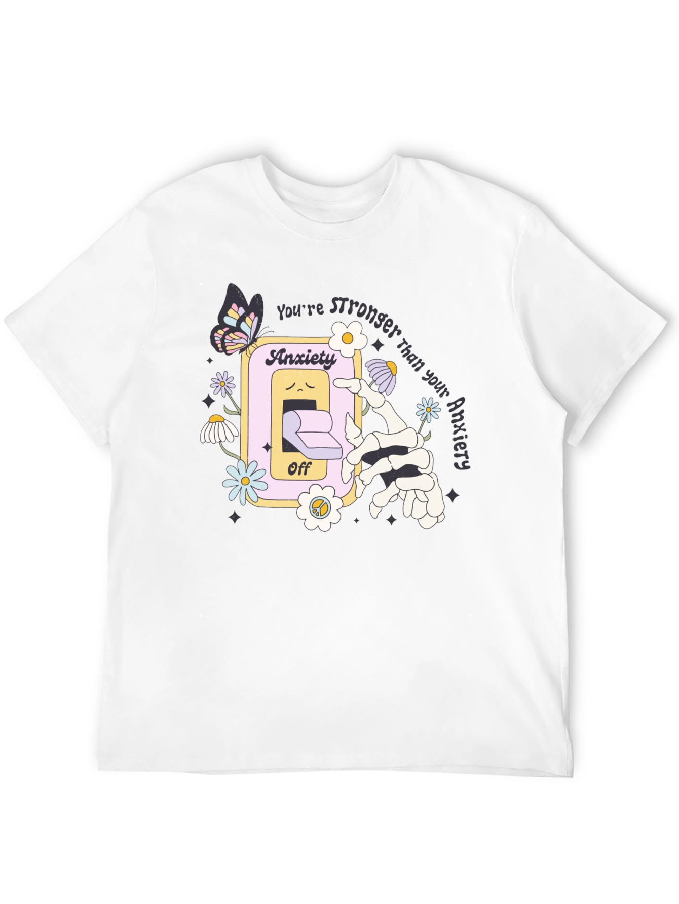 Anxiety Switch Off Graphic Tee