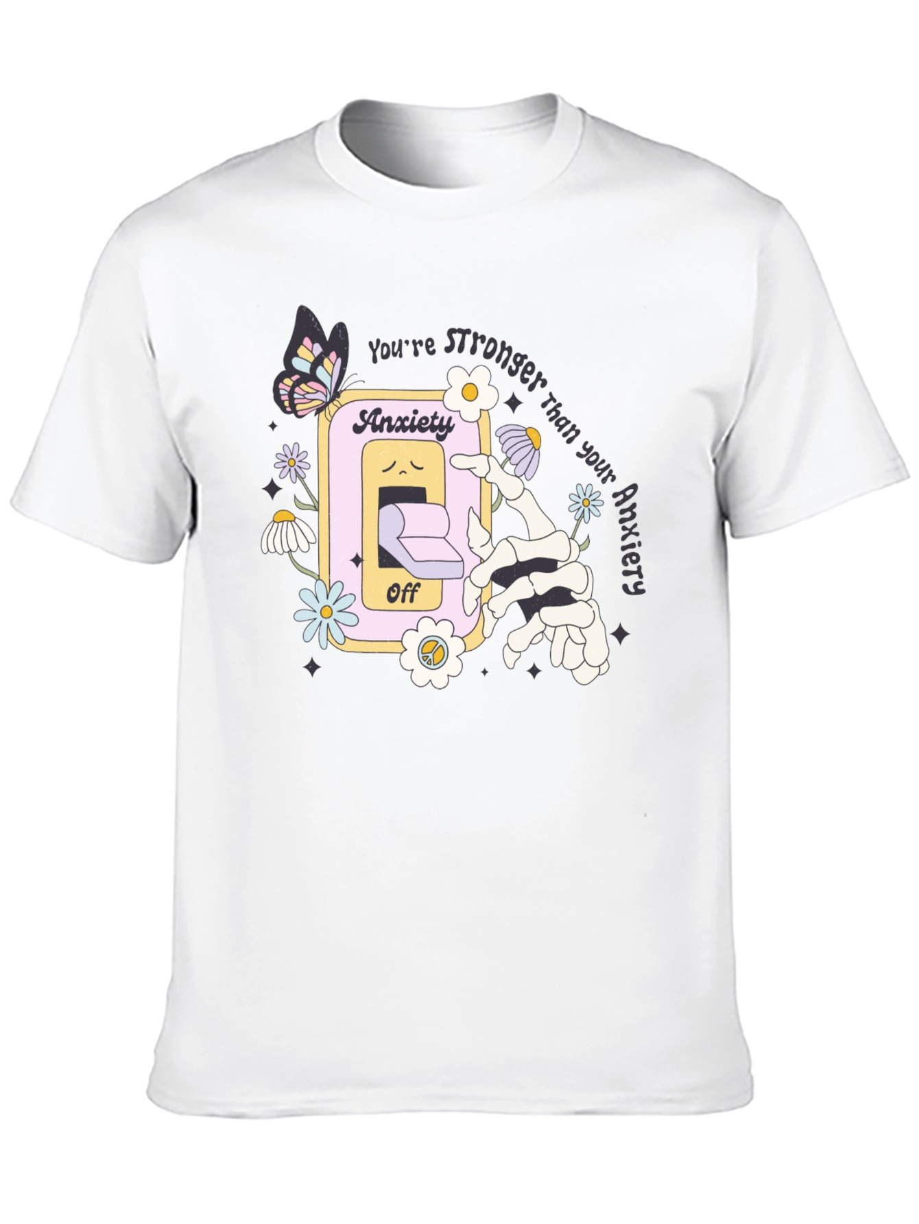 Anxiety Switch Off Graphic Tee