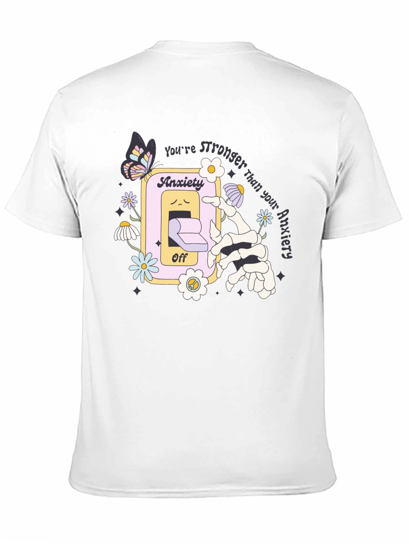 Anxiety Switch Off Graphic Tee