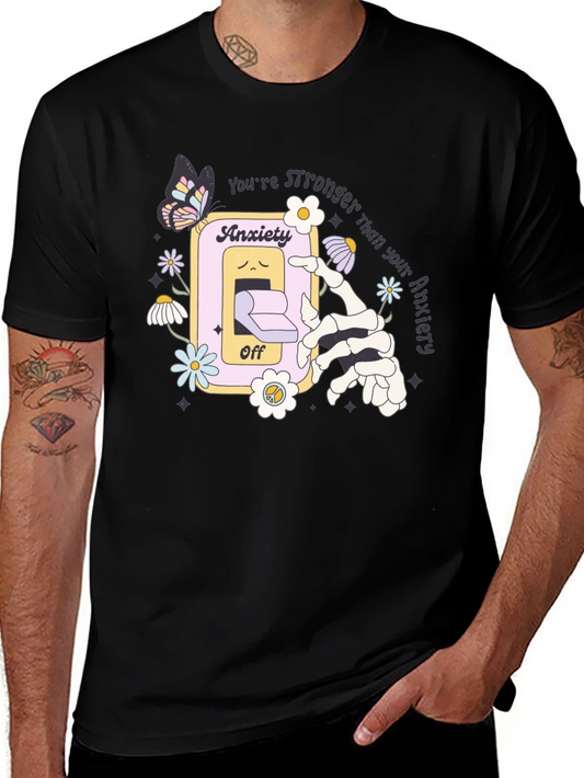 Anxiety Switch Off Graphic Tee