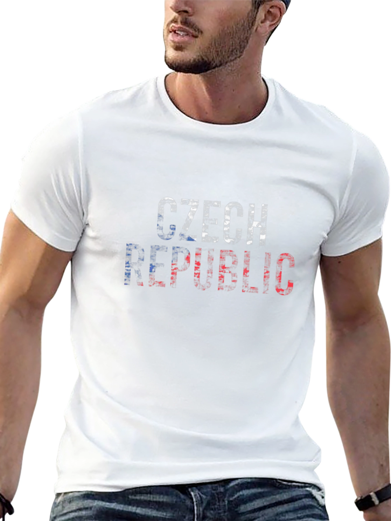Czech Republic Flag T-Shirt