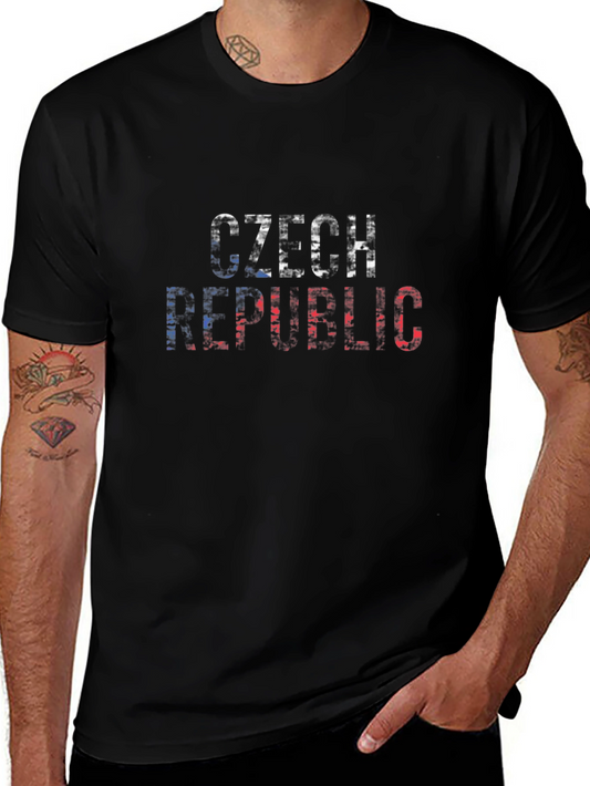 Czech Republic Flag T-Shirt